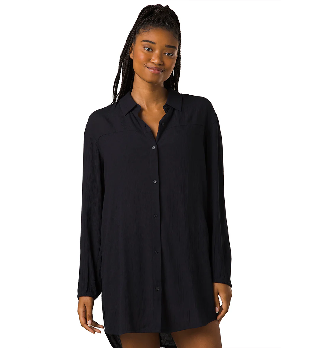 prAna Women's Fernie Cover Up Shirt - Image 18