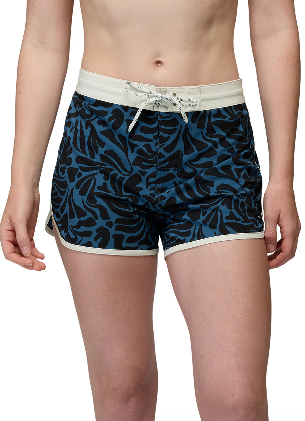 prAna Women's La Jolla Black Seaweed Board Short - Image 3