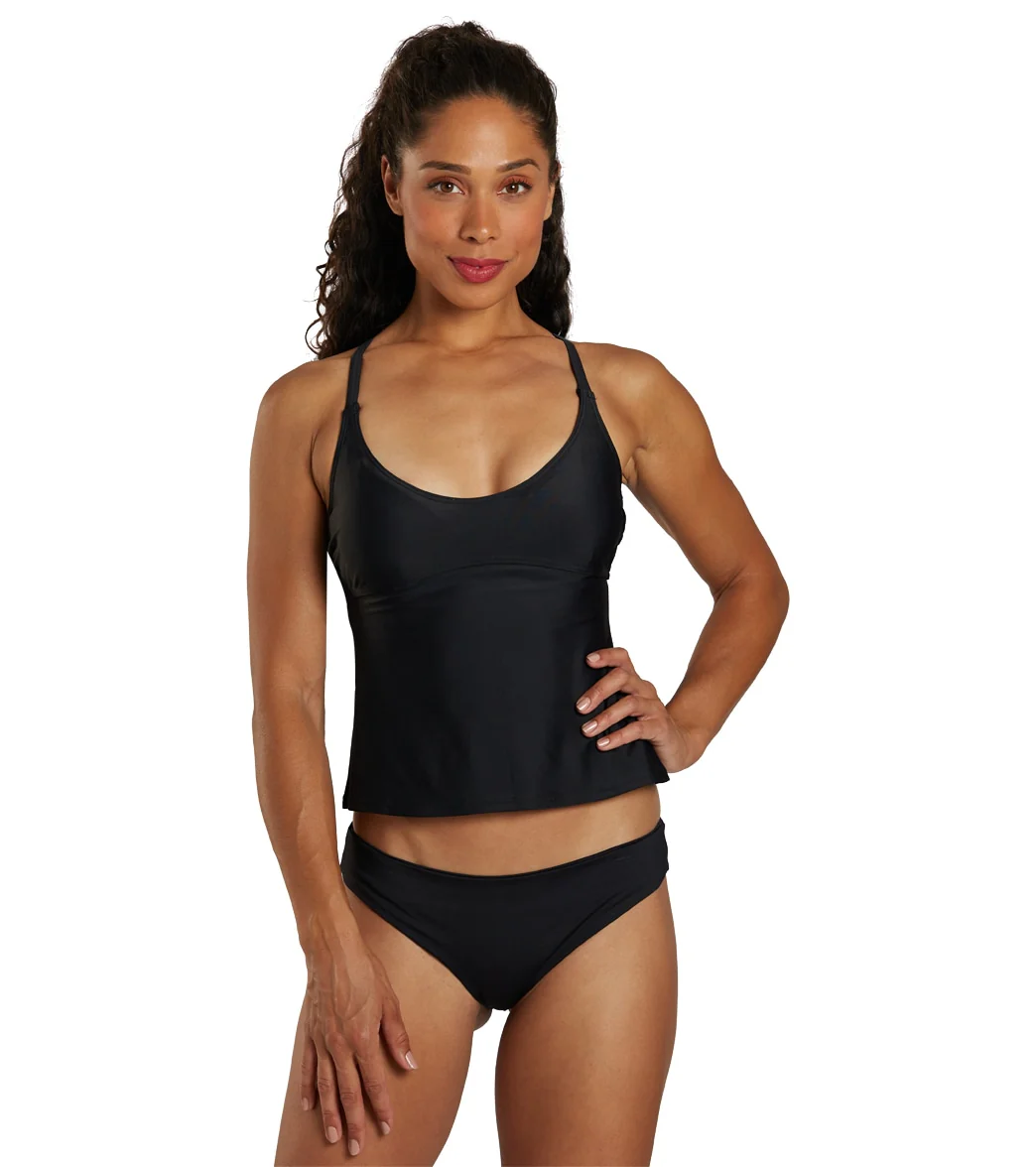 prAna Women's Marina Tankini Top (D-Cup)