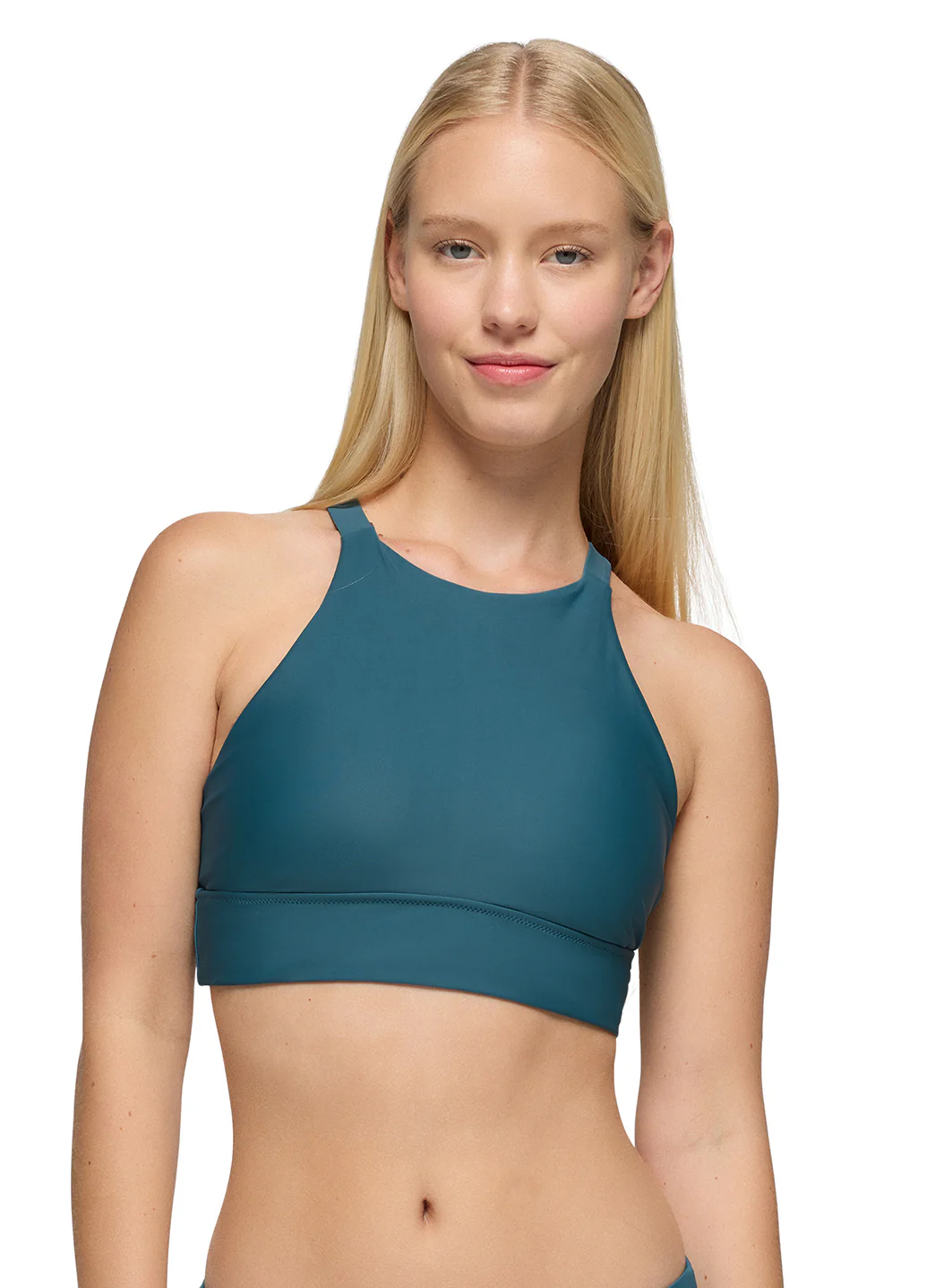 prAna Women's Marine Street Taro Currents Bikini Top - Image 3