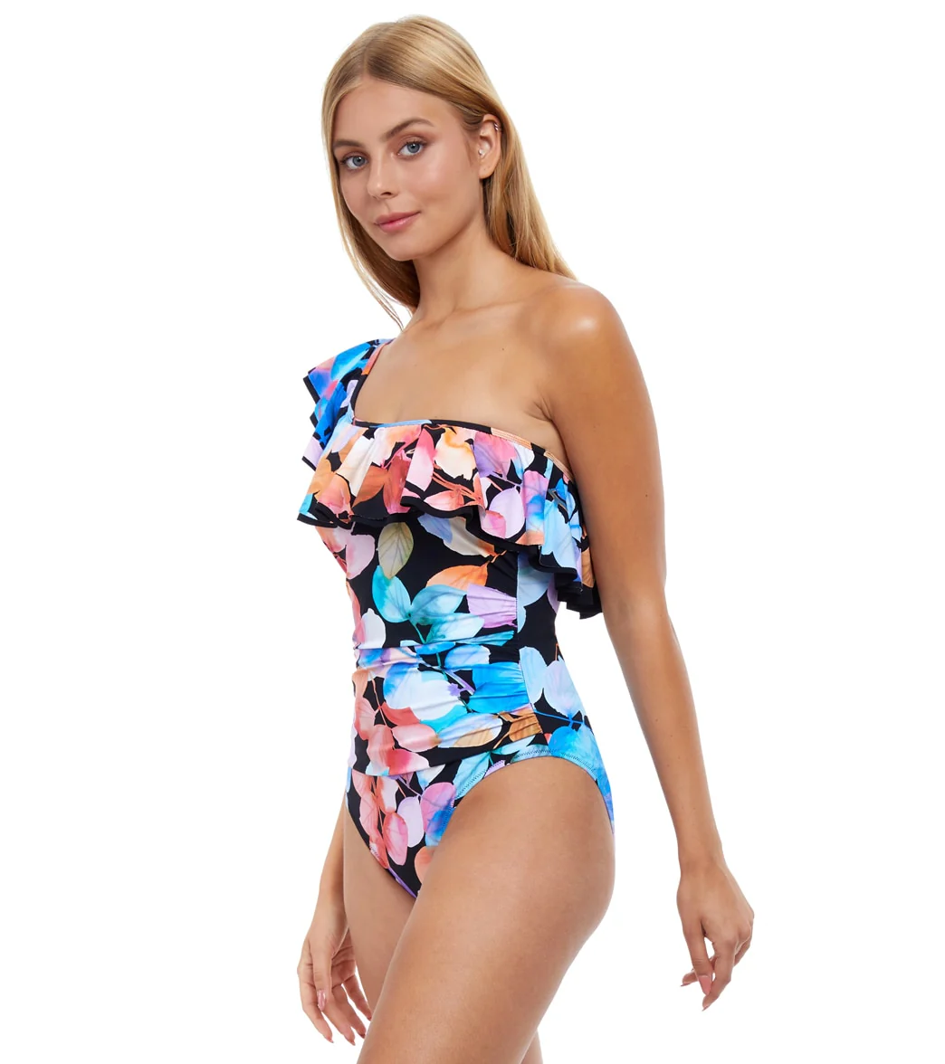Profile by Gottex Woman's Color Rush One Shoulder One Piece Swimsuit - Image 2