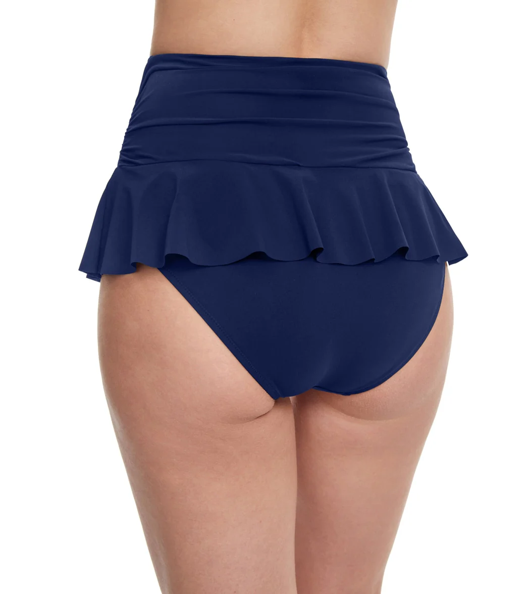 Profile by Gottex Women's Tutti Frutti Flirty High Waisted Swim Skirt - Image 4
