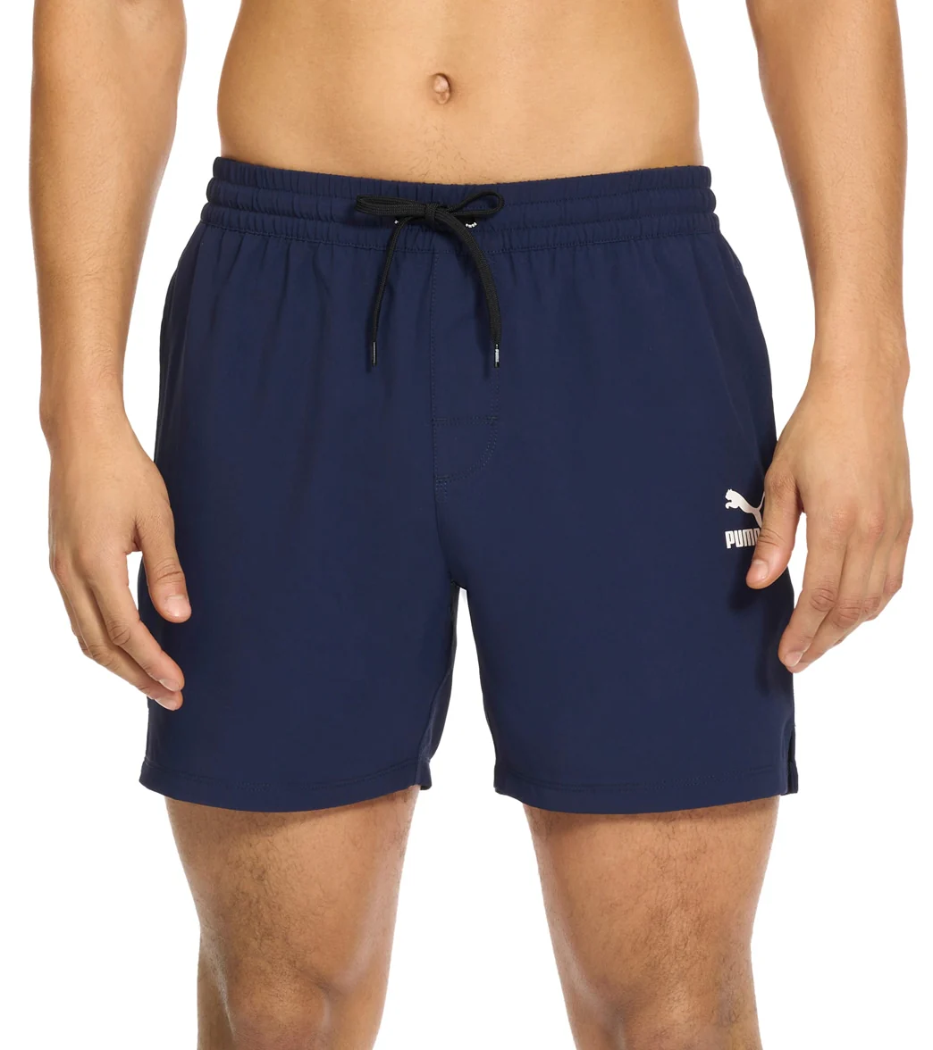 Puma Men's 5.5" Quickdry Branded Swim Trunks - Image 22