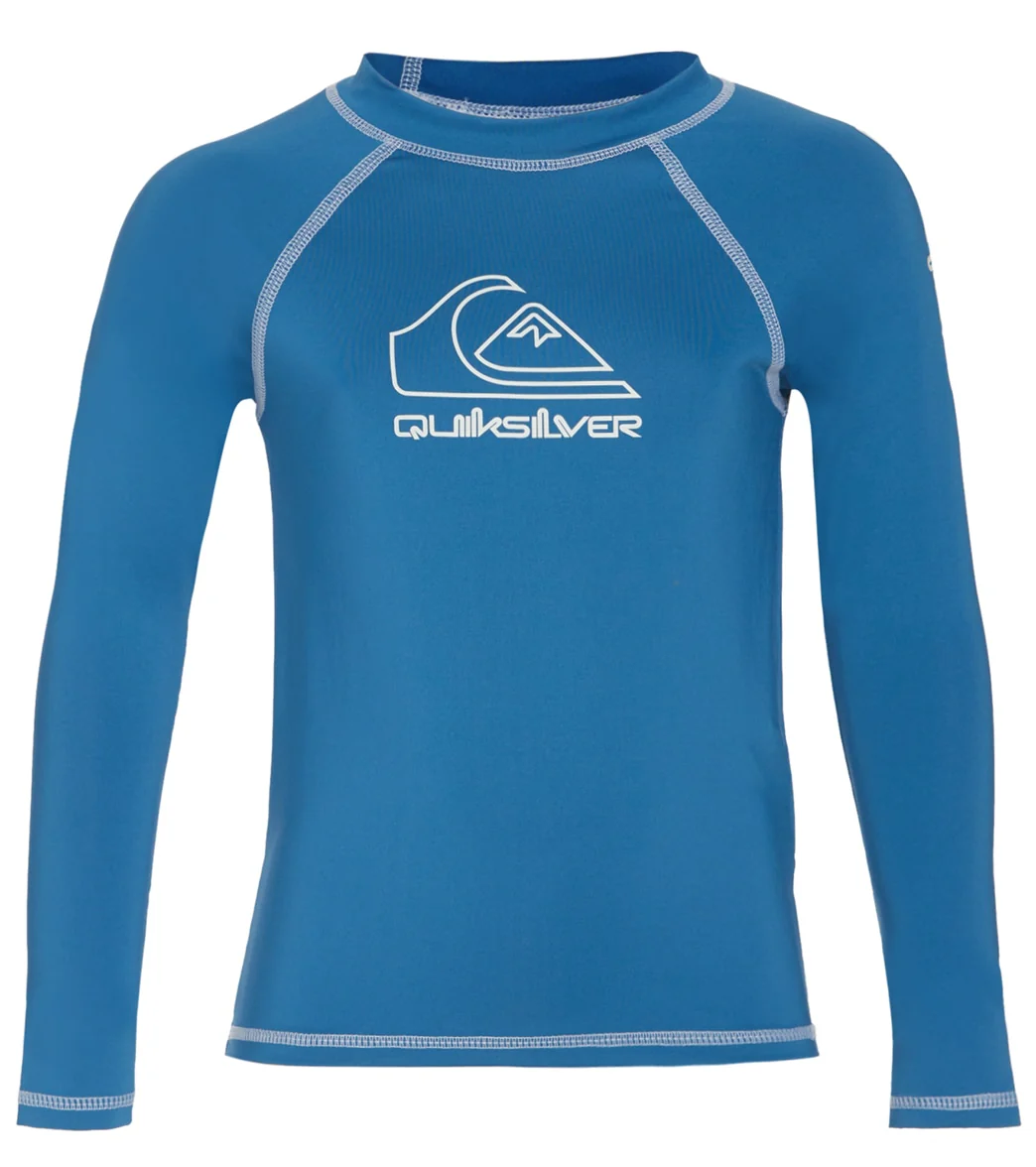 Quiksilver Boys' On Time Long Sleeve UPF 50 Rash Guard (Toddler, Little Kid) - Image 4