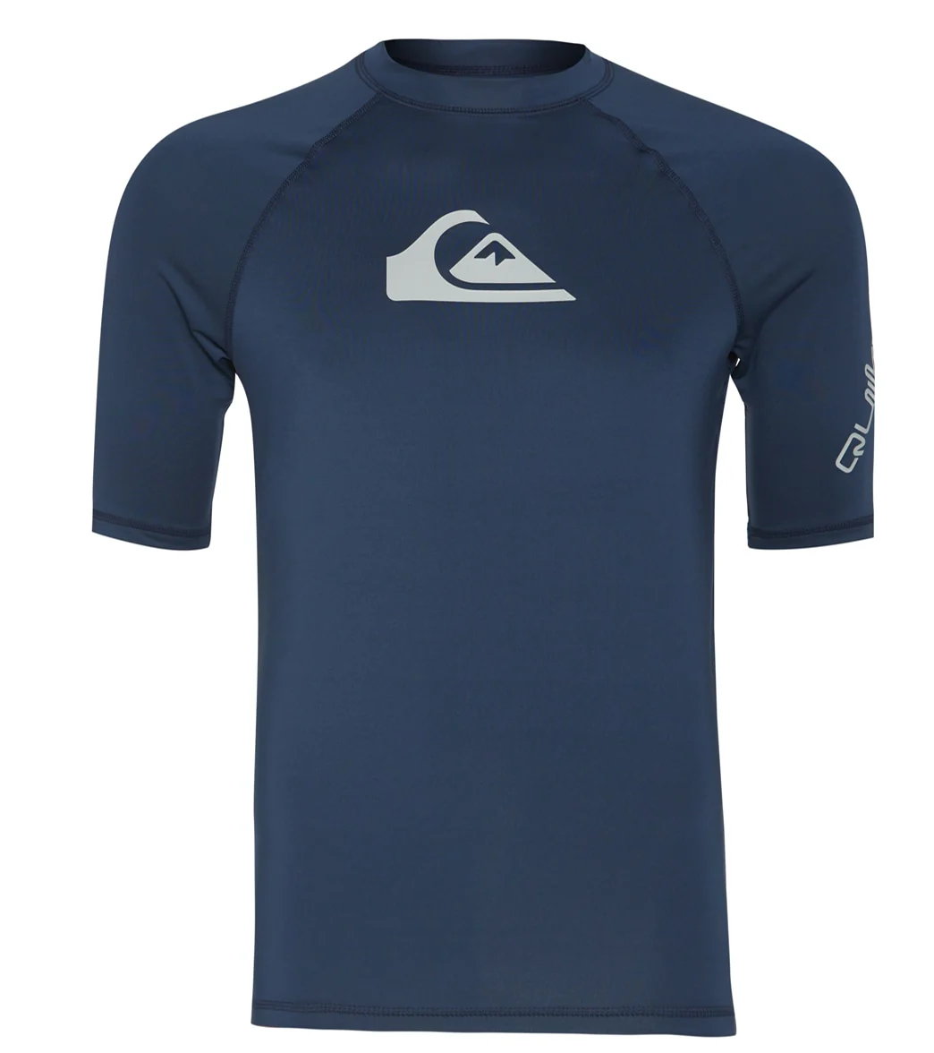 Quiksilver Men's All Time Short Sleeve UPF 50 Rash Guard - Image 5