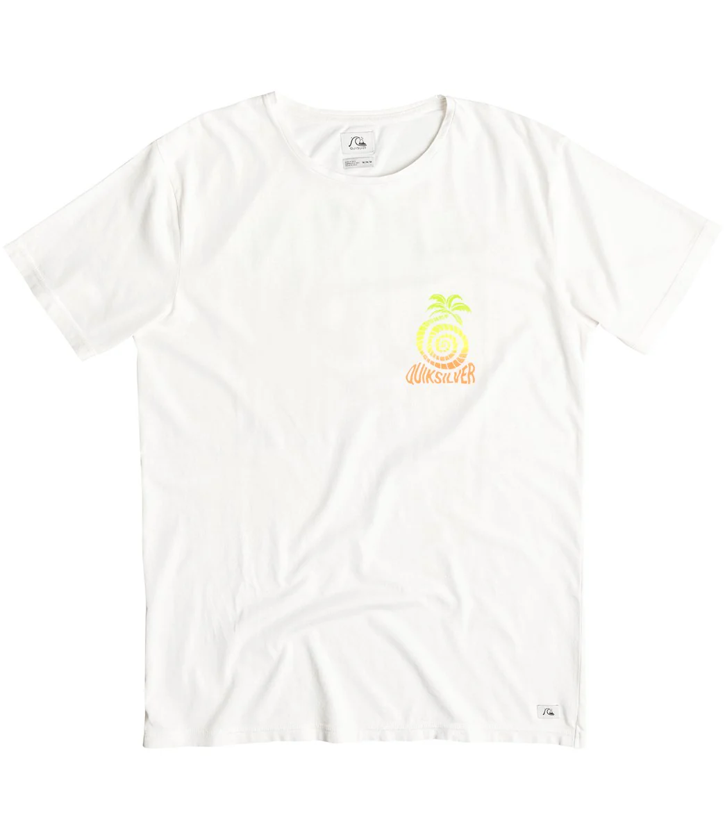 Quiksilver Men's Garment Dyed Good Vibrations Short Sleeve Tee - Image 4