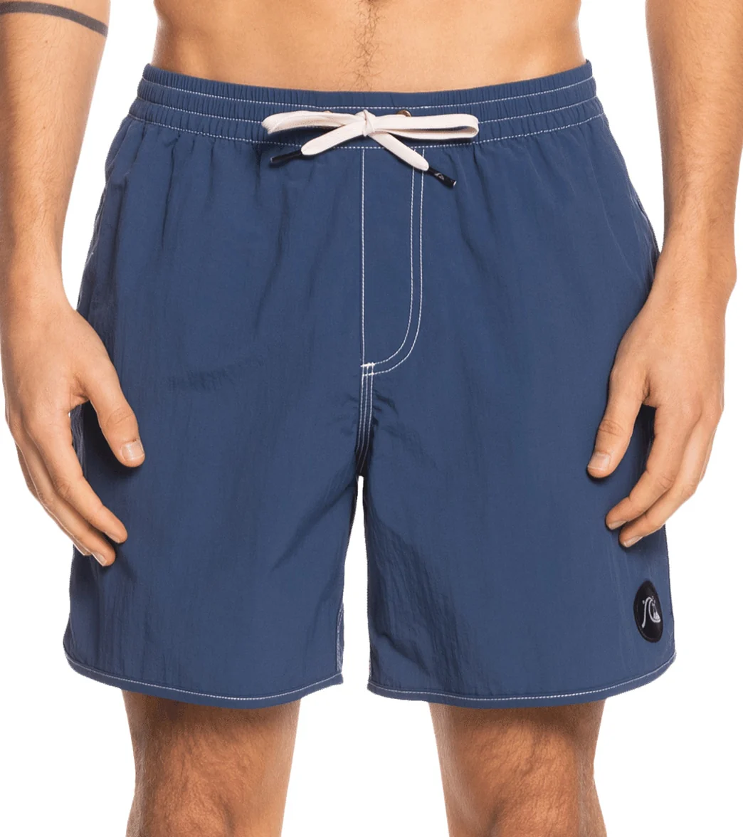 Quiksilver Men's Scallop Volley 17" Swim Trunk