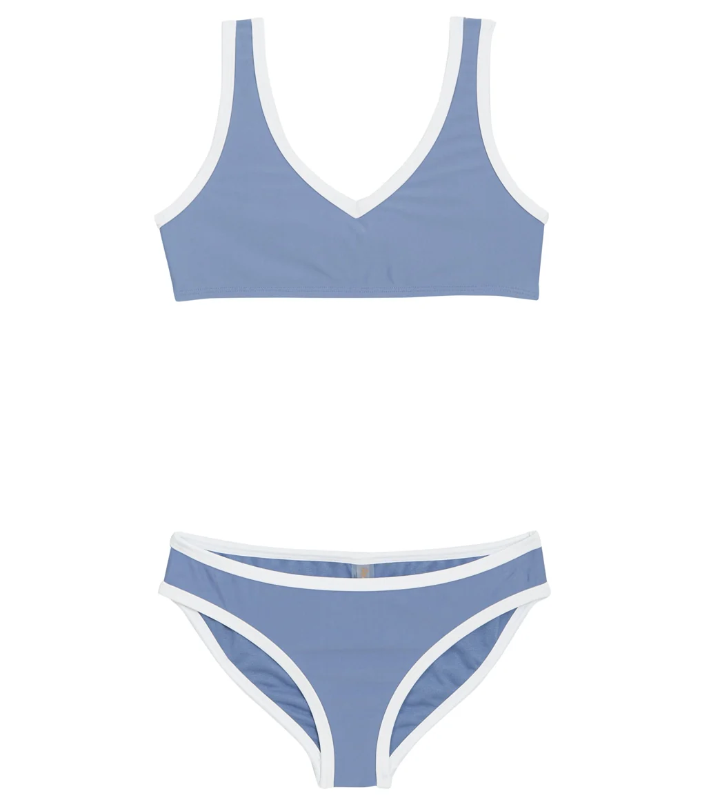 Raisins Girls' Ocean Solids Shoreride Two Piece Bikini Set (Big Kid) - Image 5