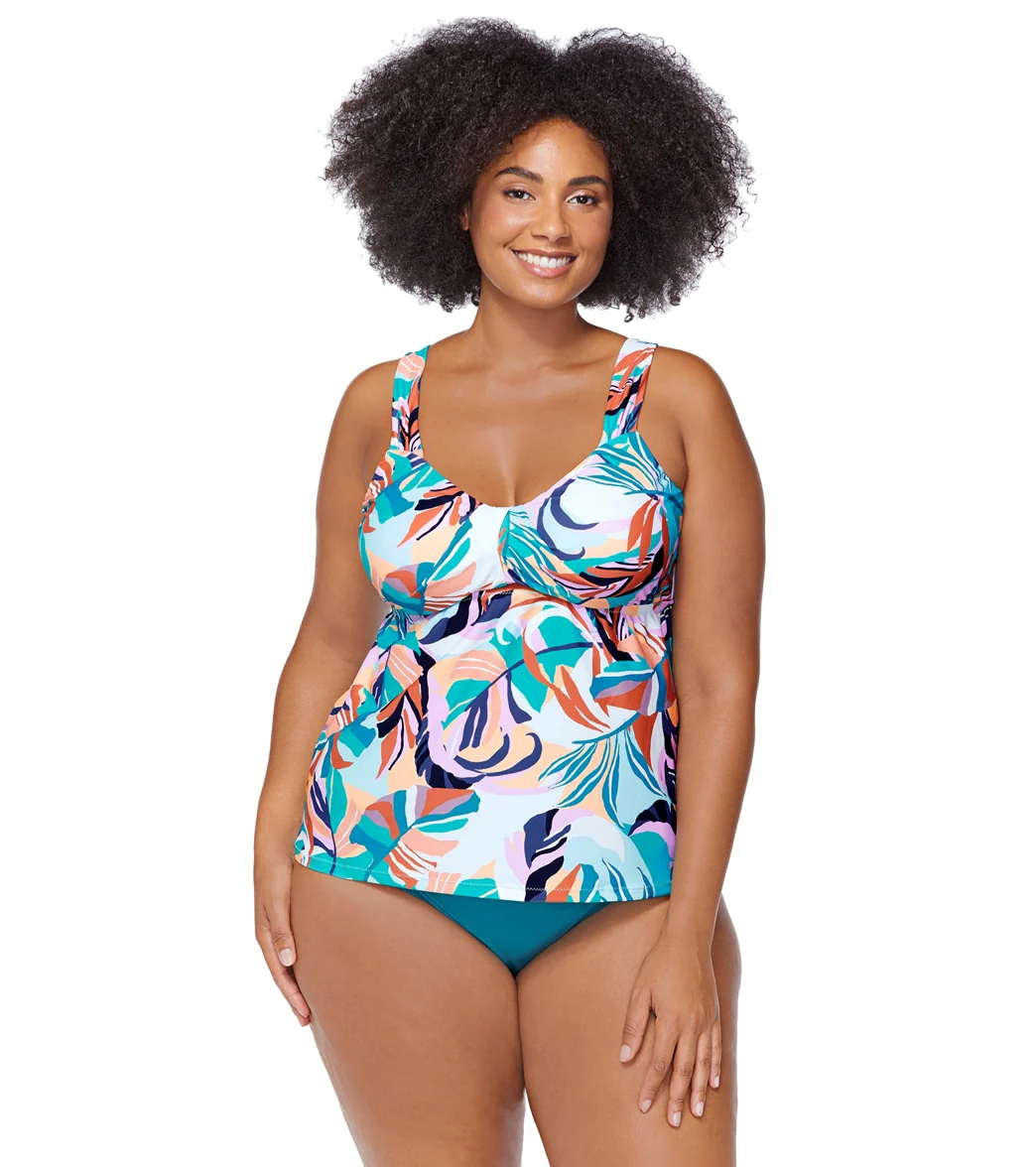 Raisins Women's Korakia Rimini Plus Size Tankini Top - Image 2