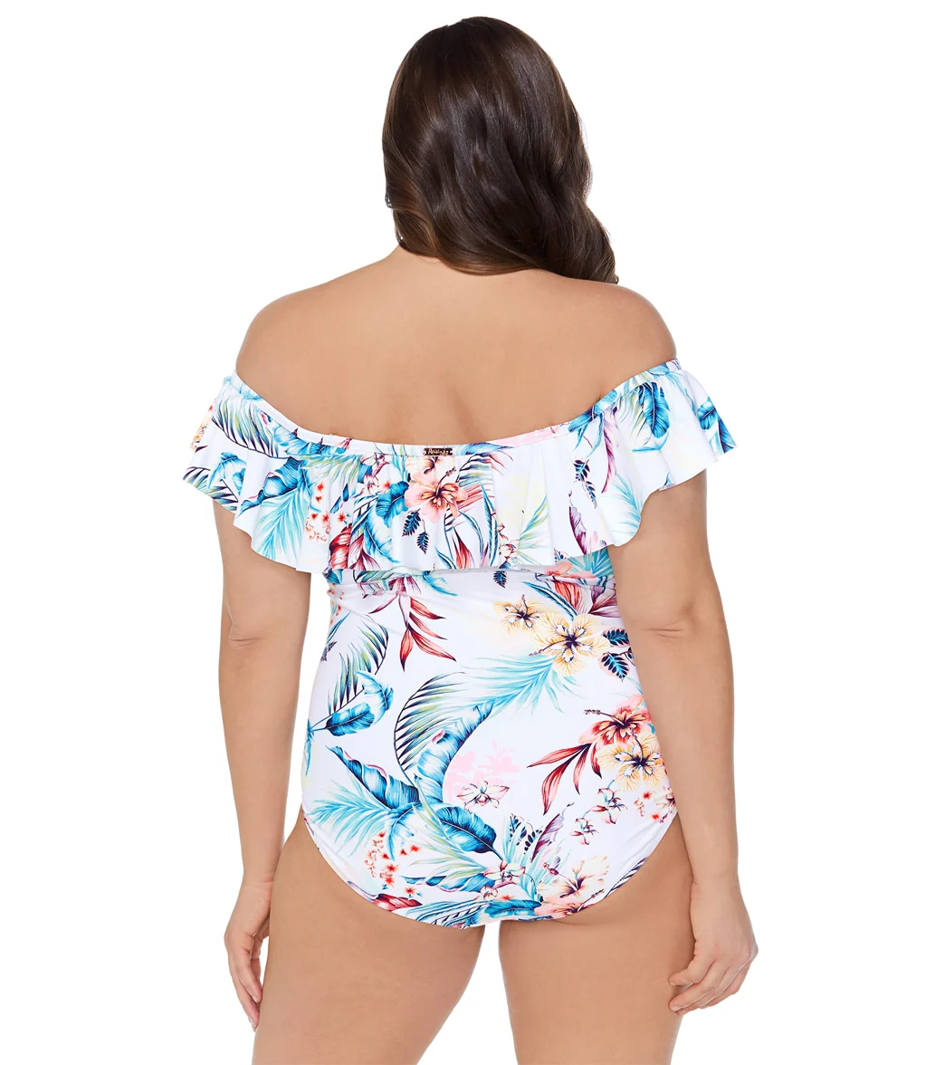 Raisins Women's Plus Size Hideaway Tortuga One Piece Swimsuit - Image 2