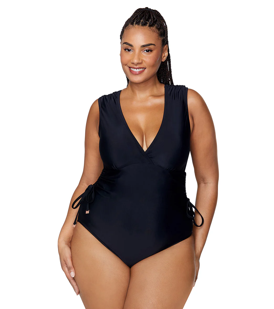 Raisins Women's Tranquilo Solids Lusiana Plus Size One Piece Swimsuit - Image 7