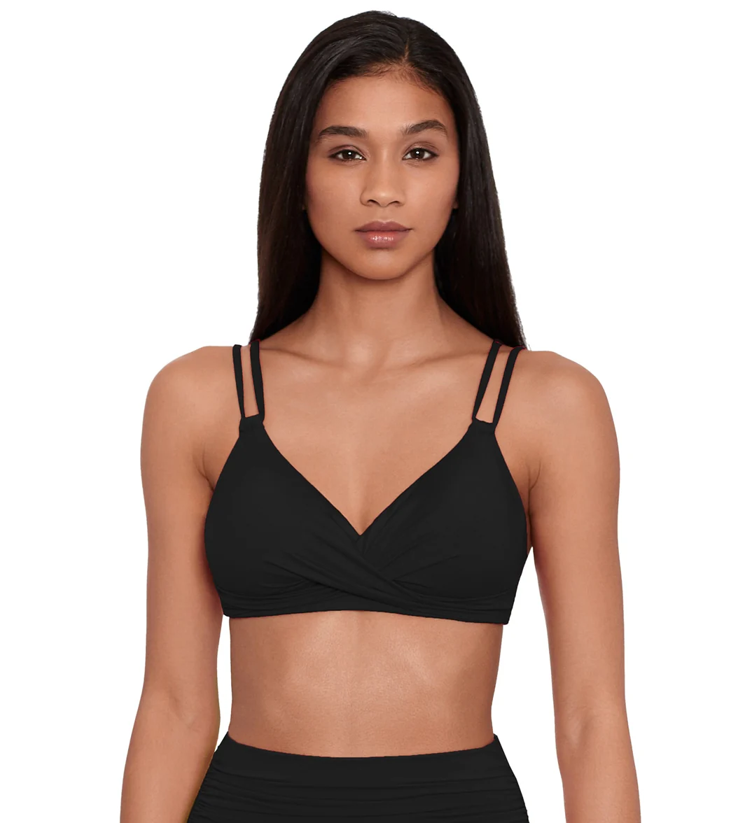 Ralph Lauren Women's Beach Club Solids Double Strap Twist Bikini Top - Image 11
