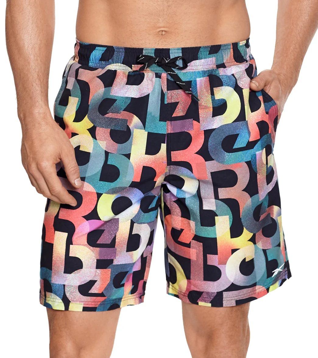 Reebok Men's On Da Block 9" Swim Trunks - Image 7
