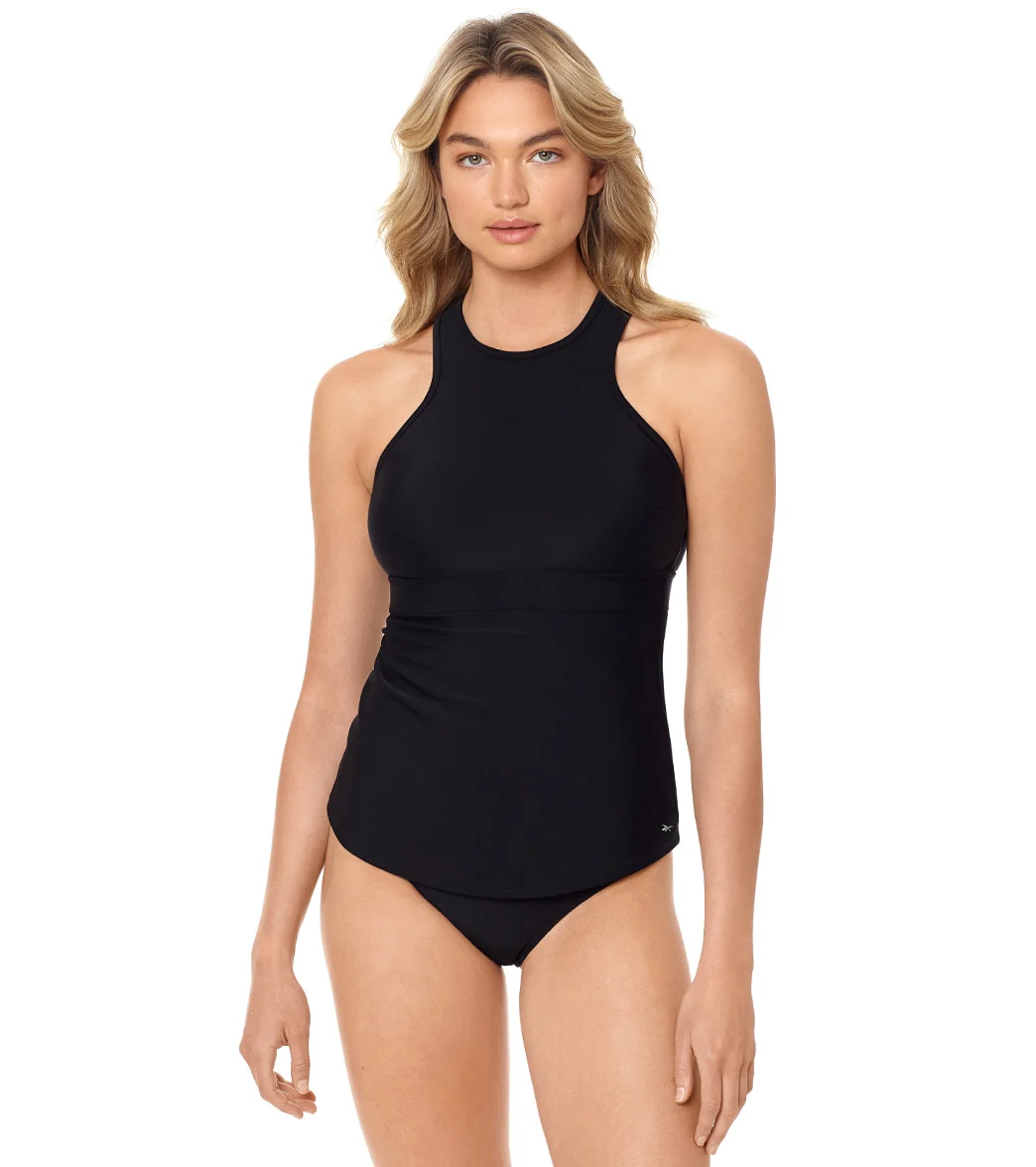 Reebok Women's Solid Tankini Top - Image 8