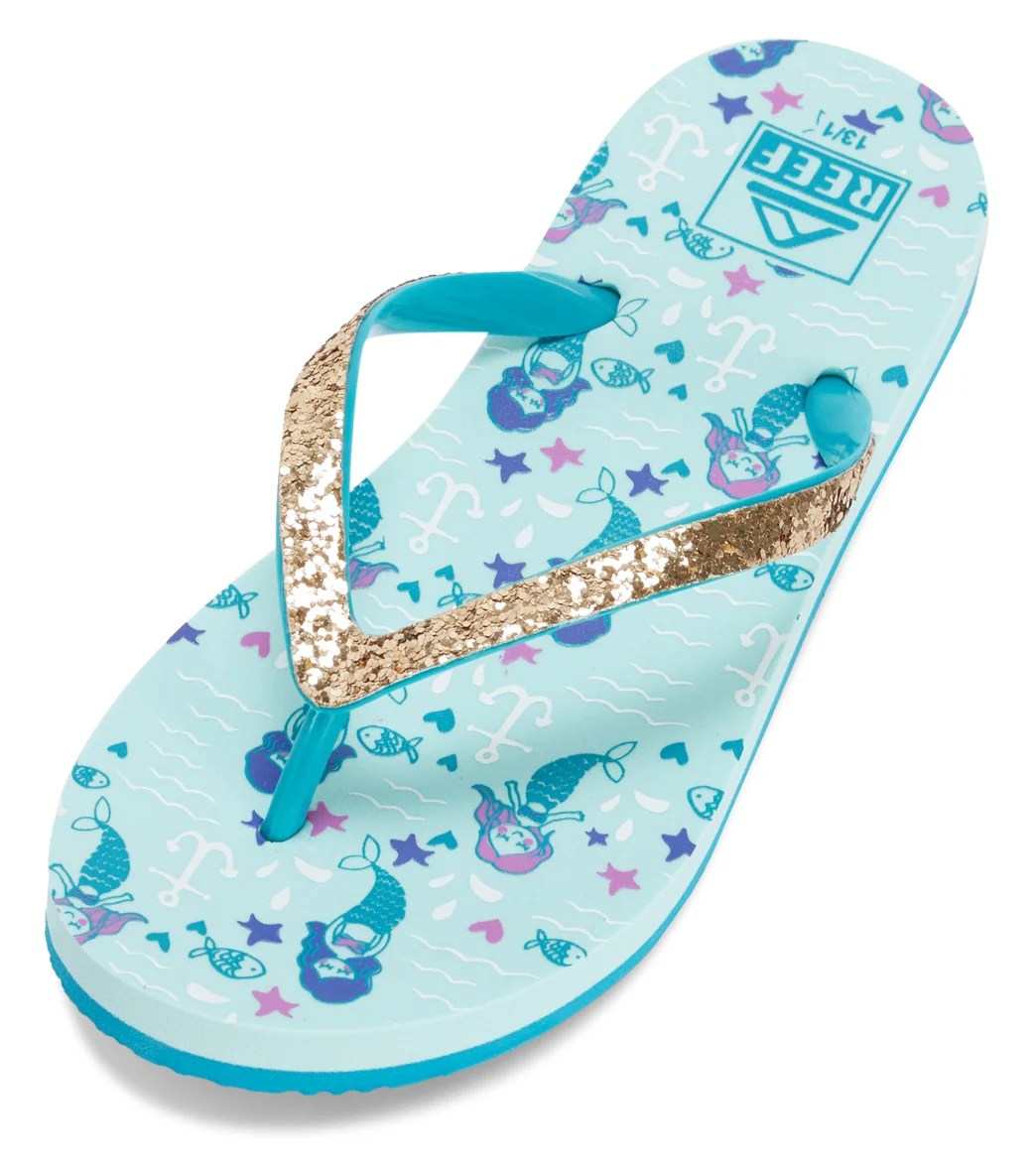 Reef Girls' Little Stargazer Print Flip Flop (Big Kid) - Image 7