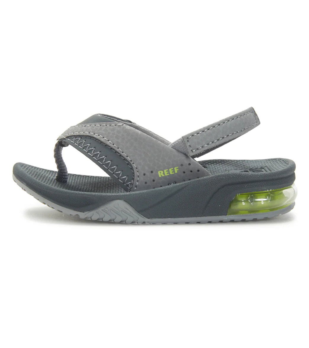 Reef Kids' Little Fanning Flip Flops (Baby, Toddler) - Image 2