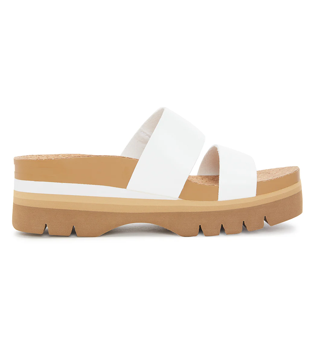 Reef Women's Cushion Vista Hi 2.5" Platform Slide Sandals - Image 3