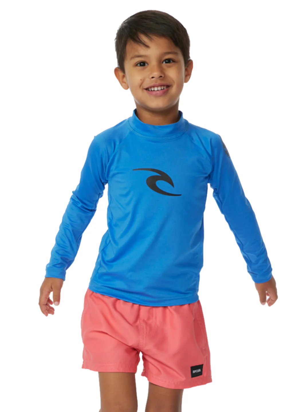 Rip Curl Boys' Brand Wave UPF 50+ Long Sleeve Rash Guard (Toddler, Little Kid) - Image 7