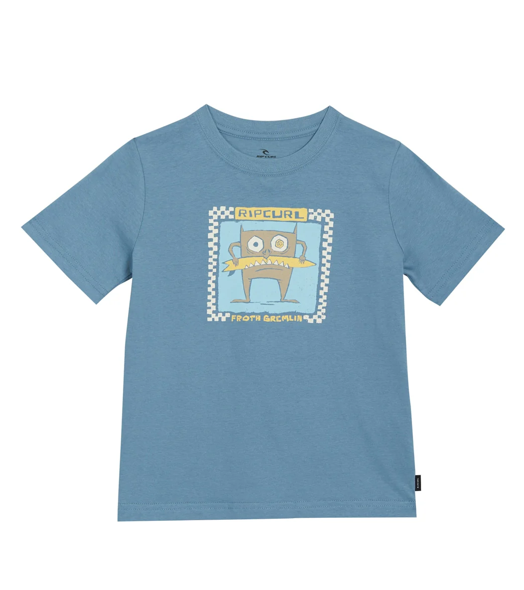 Rip Curl Boys' Gremlin Art Short Sleeve Tee (Toddler, Little Kid) - Image 5