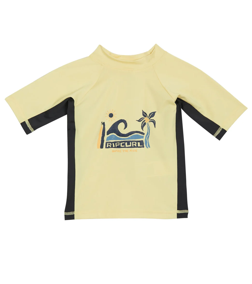Rip Curl Boys' Gremlin Surf Short Sleeve Rashguard (Toddler, Little Kid) - Image 5