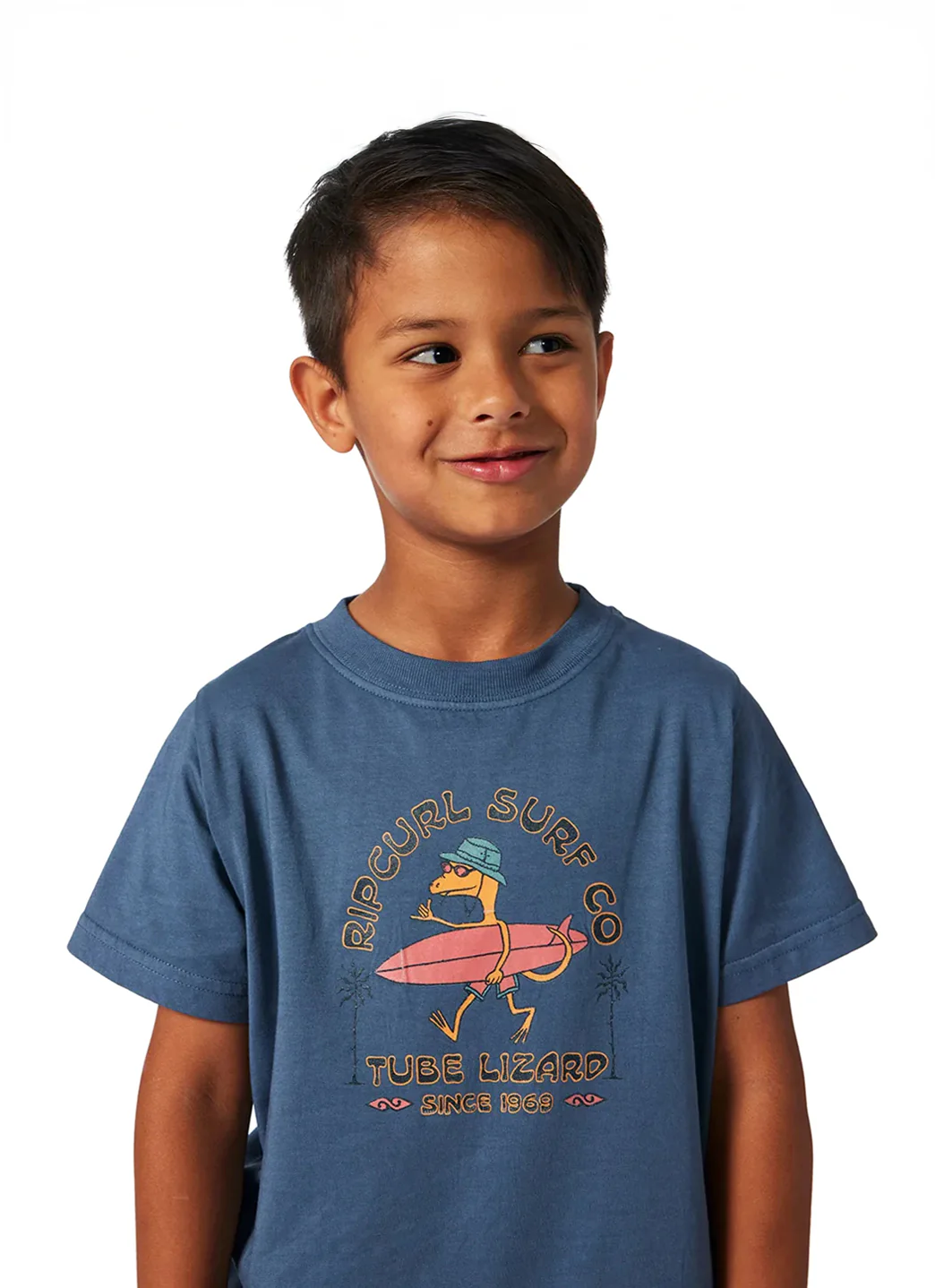 Rip Curl Boys' Grom Energy Lizard Short Sleeve Tee (Toddler, Little Kid) - Image 5