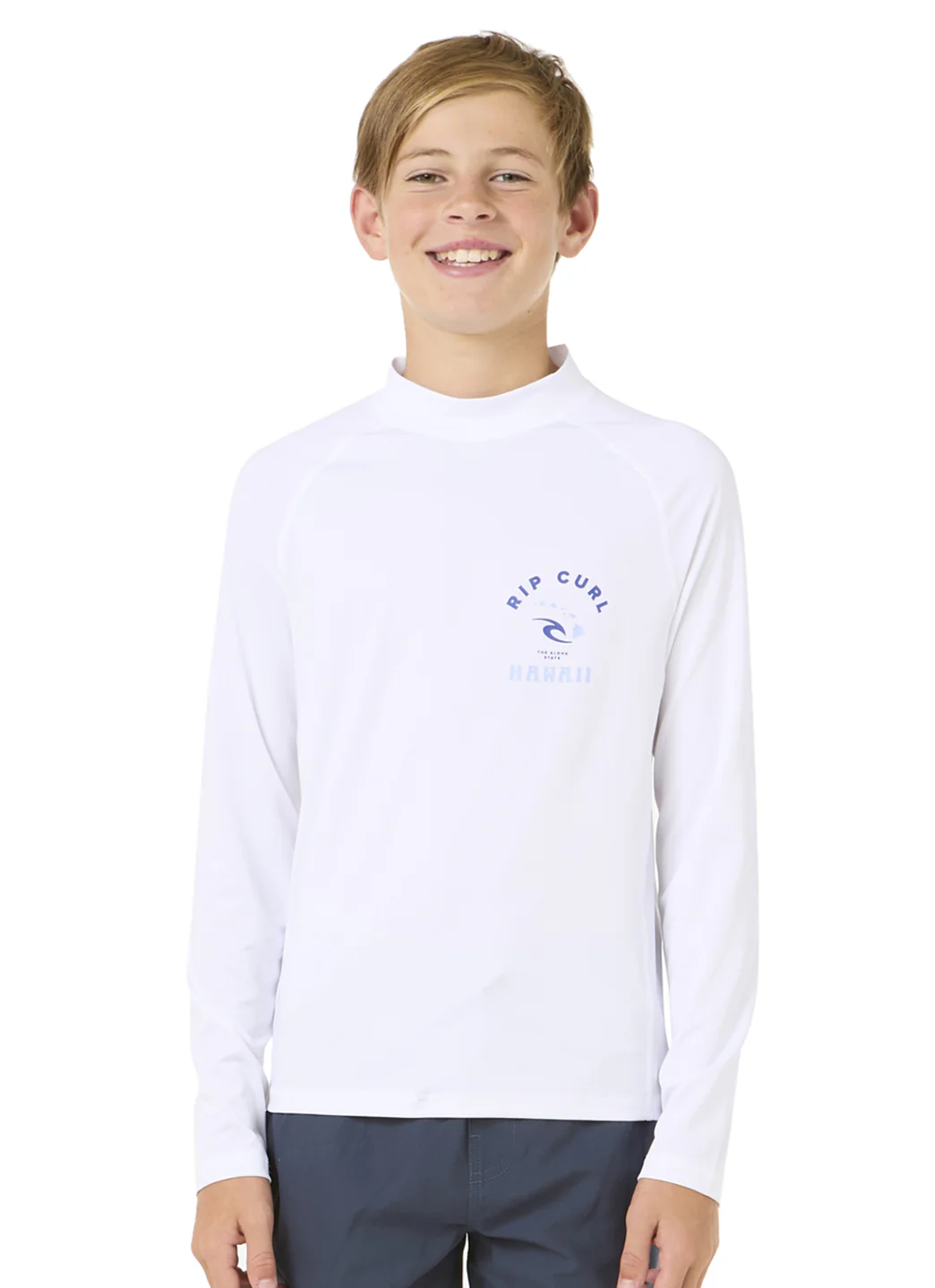 Rip Curl Boys' Island Vibe UPF 50+ Long Sleeve Rash Guard (Big Kid) - Image 3
