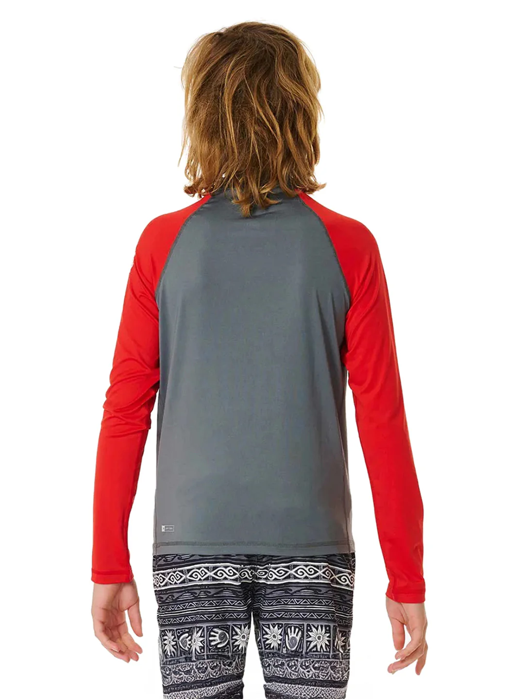 Rip Curl Boys' Shock UPF 50+ Long Sleeve Rashguard (Big Kid) - Image 10