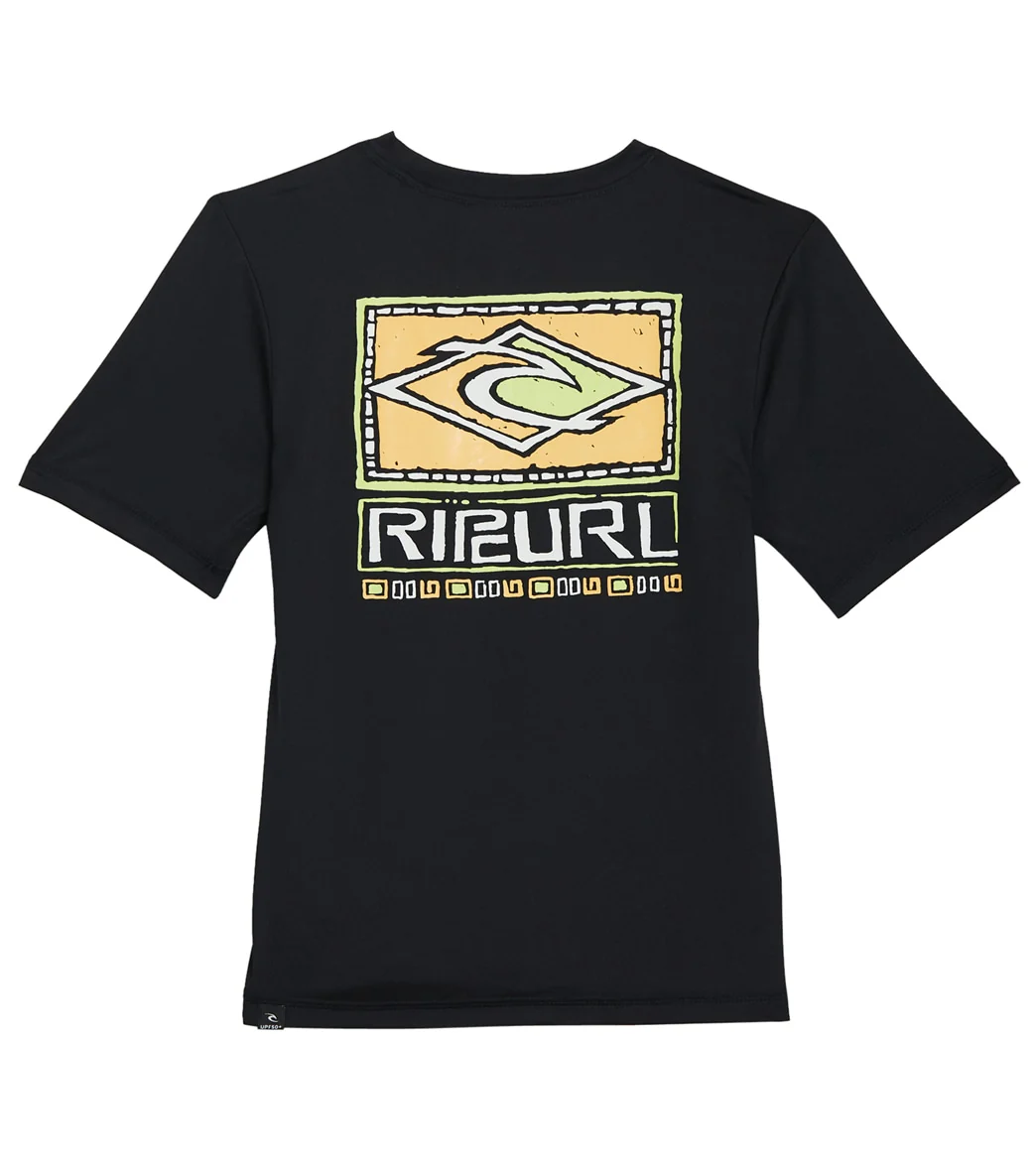 Rip Curl Boys' Tube Head Short Sleeve Rashguard (Big Kid) - Image 6