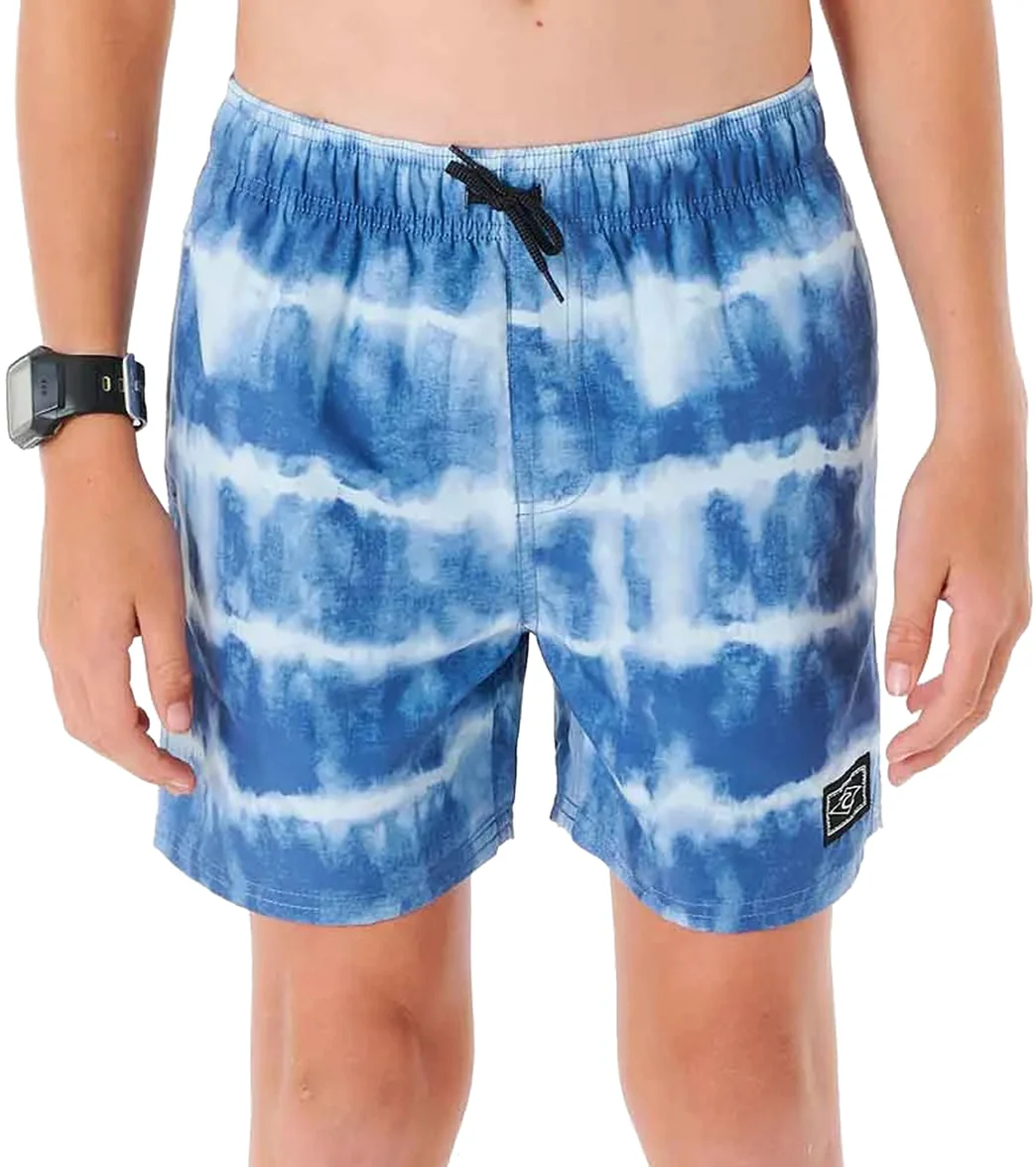 Rip Curl Boys' Tube Heads Dye Swim Trunks (Big Kid) - Image 6