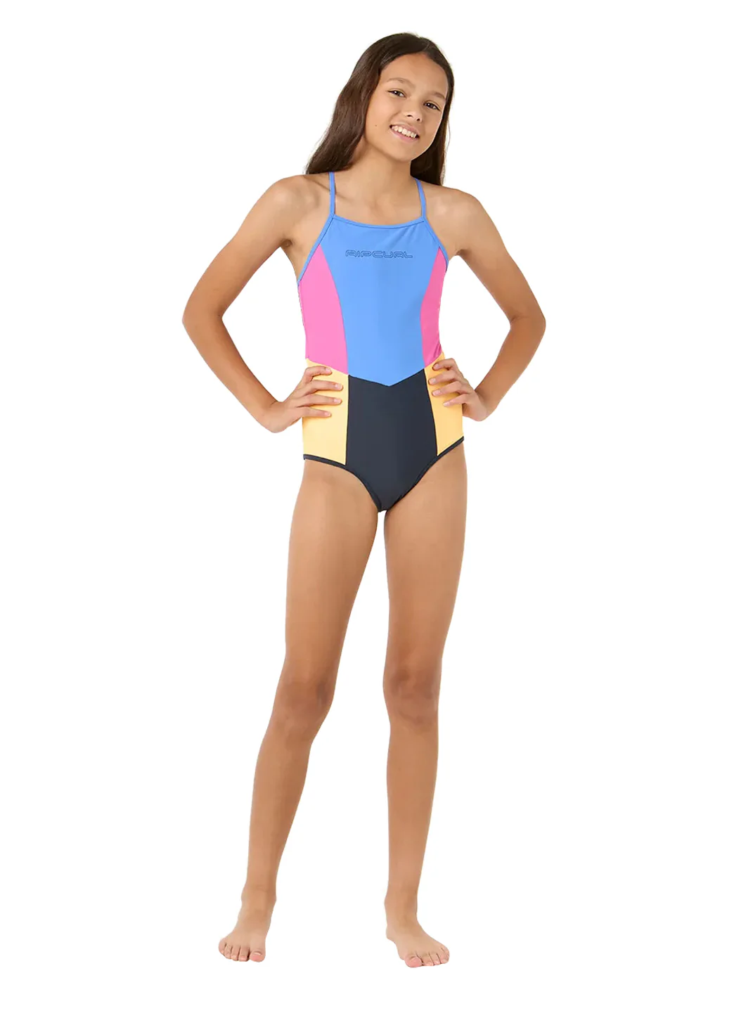 Rip Curl Girls' Block Party One Piece Swimsuit (Big Kid) - Image 6