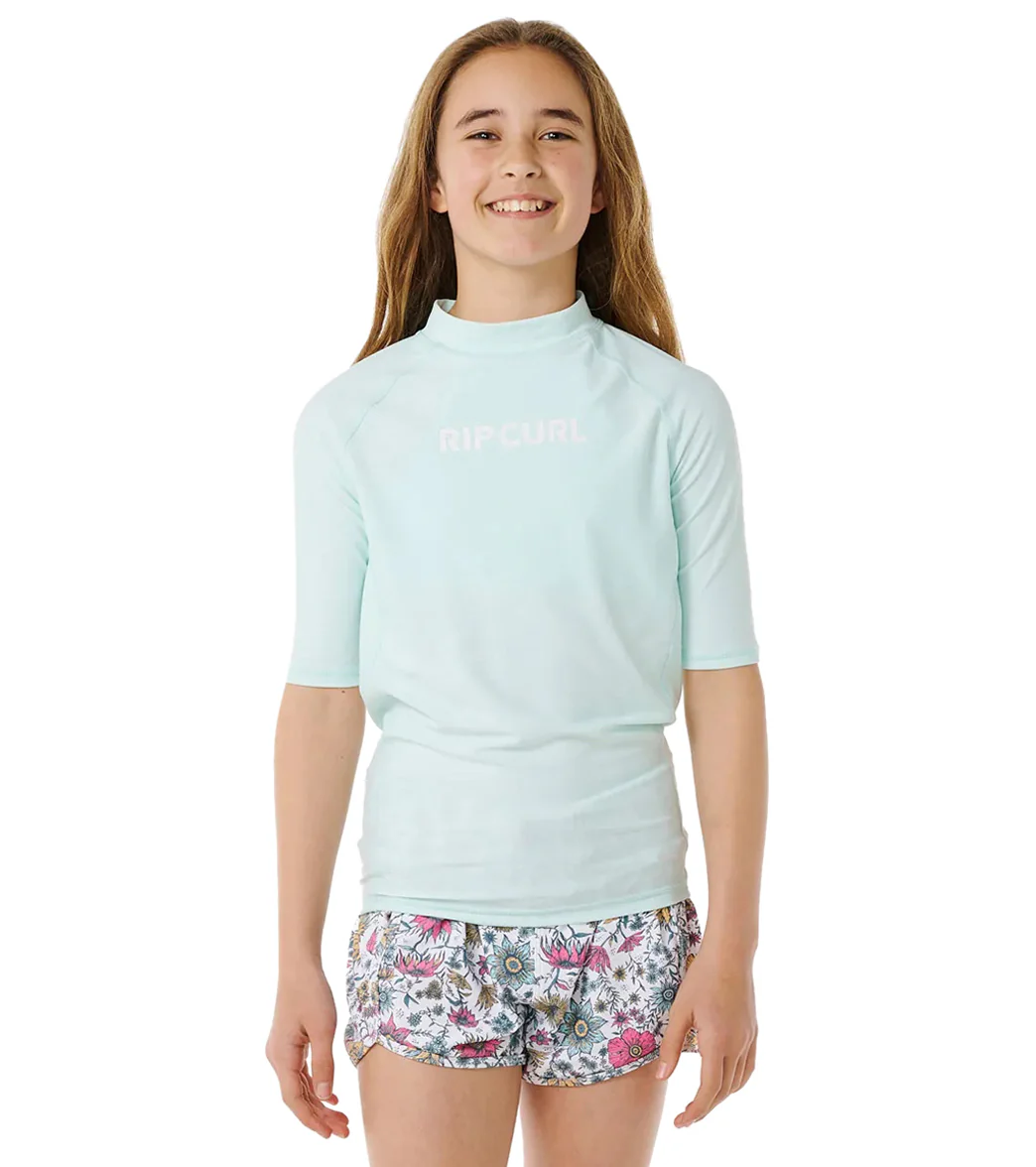 Rip Curl Girls' Classic Short Sleeve Surf Shirt  (Big Kid) - Image 8