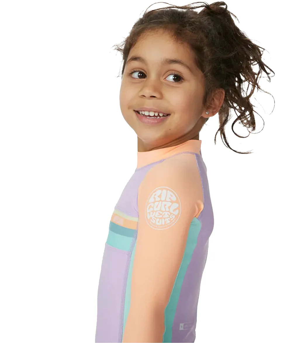 Rip Curl Girls' Crystal Cove UPF 50+ Long Sleeve Springsuit (Toddler, Little Kid) - Image 4