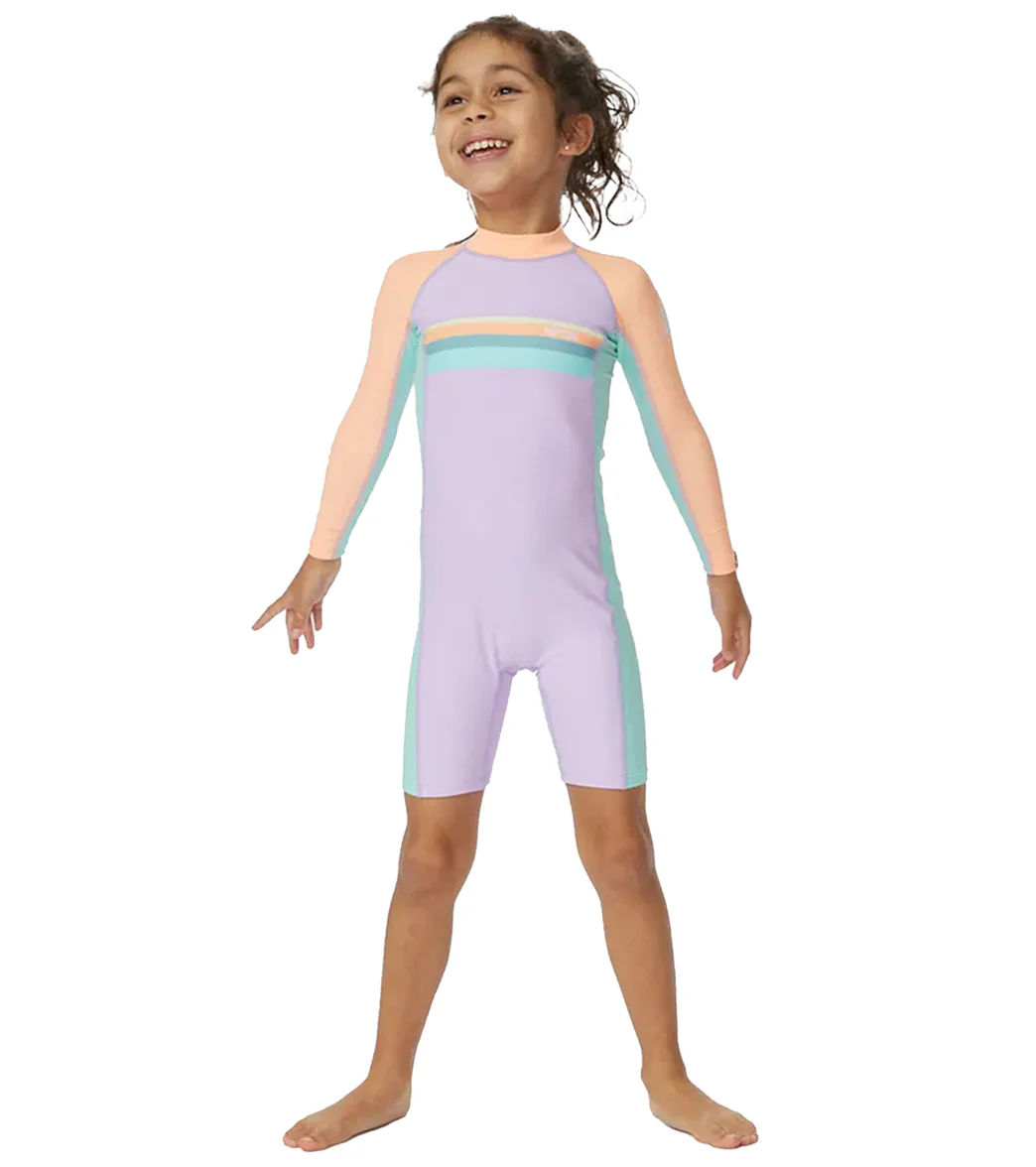 Rip Curl Girls' Crystal Cove UPF 50+ Long Sleeve Springsuit (Toddler, Little Kid) - Image 6