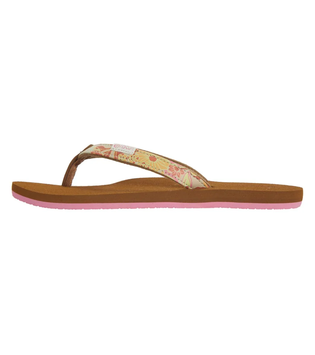 Rip Curl Girls' Freedom Mini Flip Flop (Little Kid) - Image 8