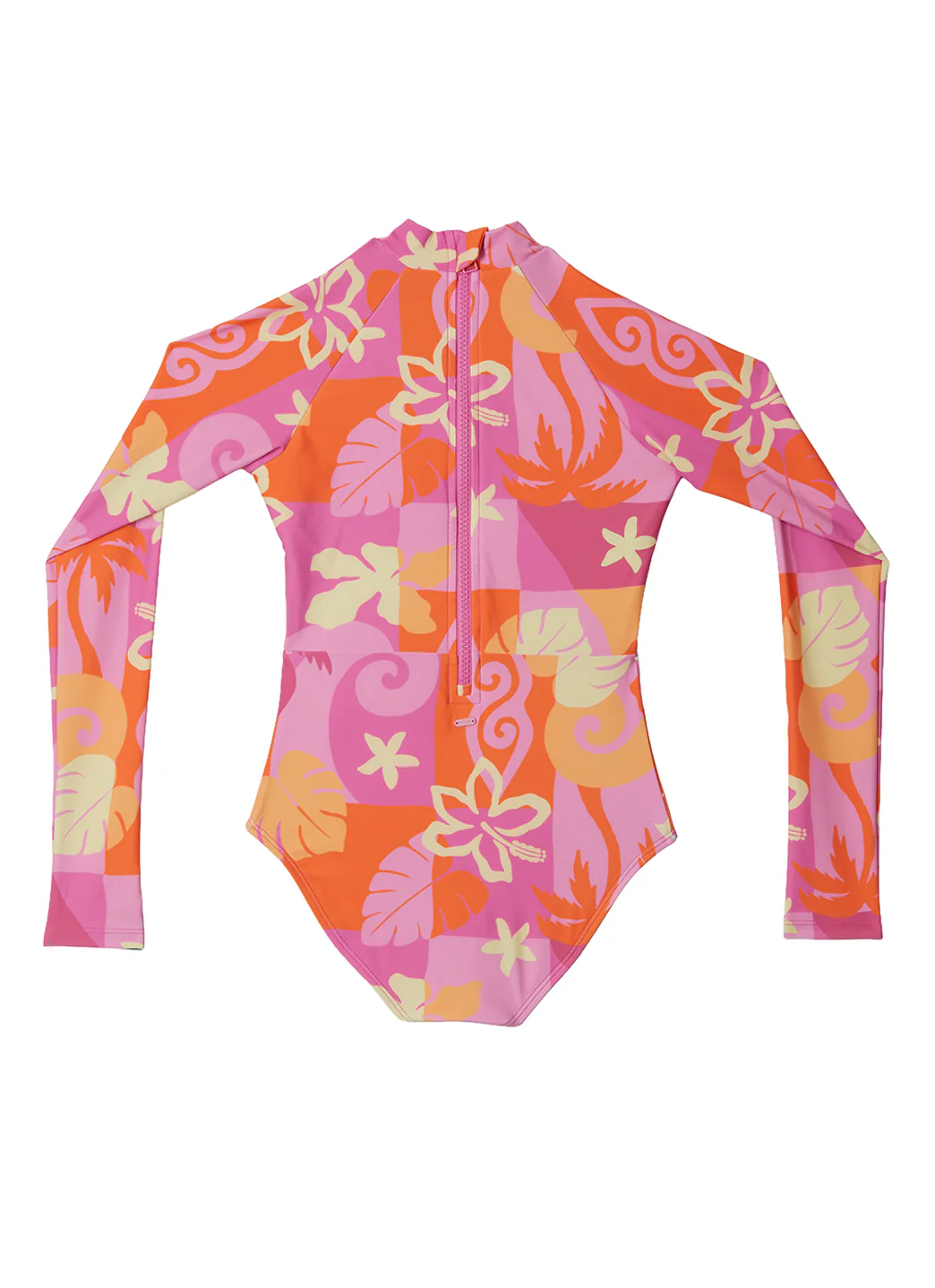 Rip Curl Girls' Tropical Dawn Long Sleeve One Piece Surf Suit (Big Kid) - Image 3