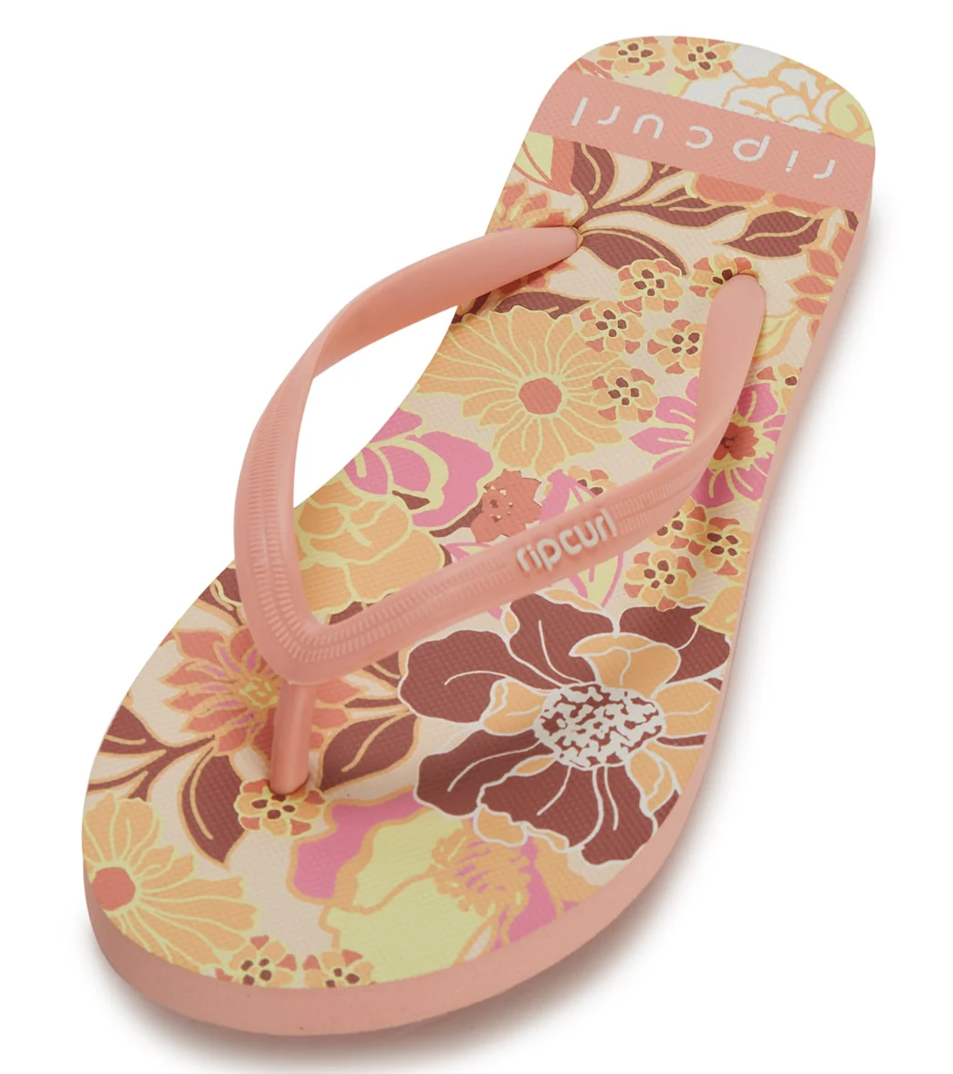 Rip Curl Girls' Wave Shapers Floral Girl Sandal (Little Kid) - Image 6