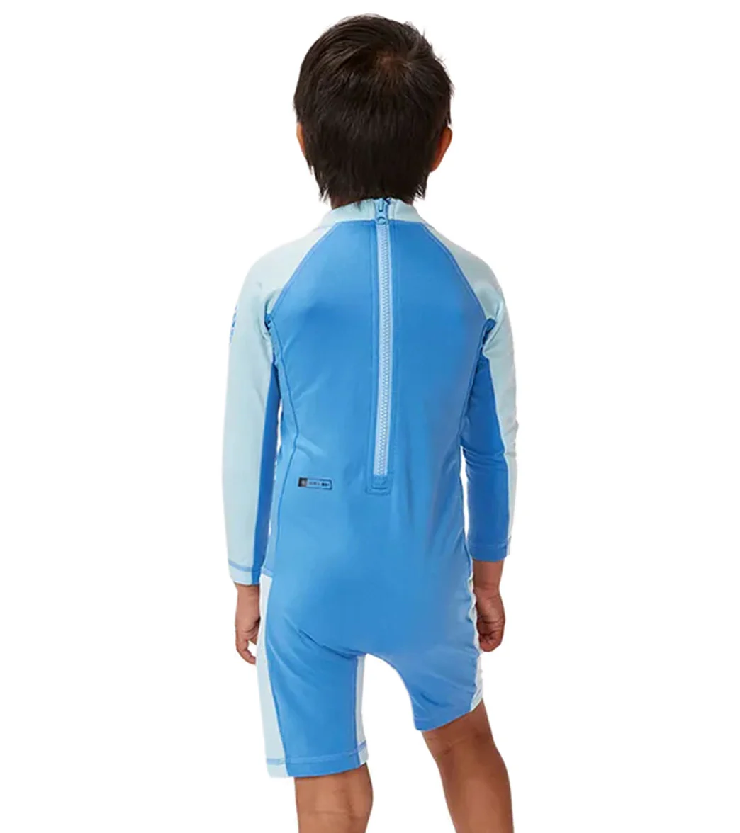Rip Curl Kids'  Icons Uv Brushed Long Sleeve UPF 50 Sunsuit (Toddler, Little Kid) - Image 2