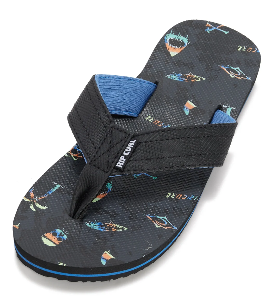 Rip Curl Kids' Ripper Flip Flop (Little Kid, Big Kid) - Image 12