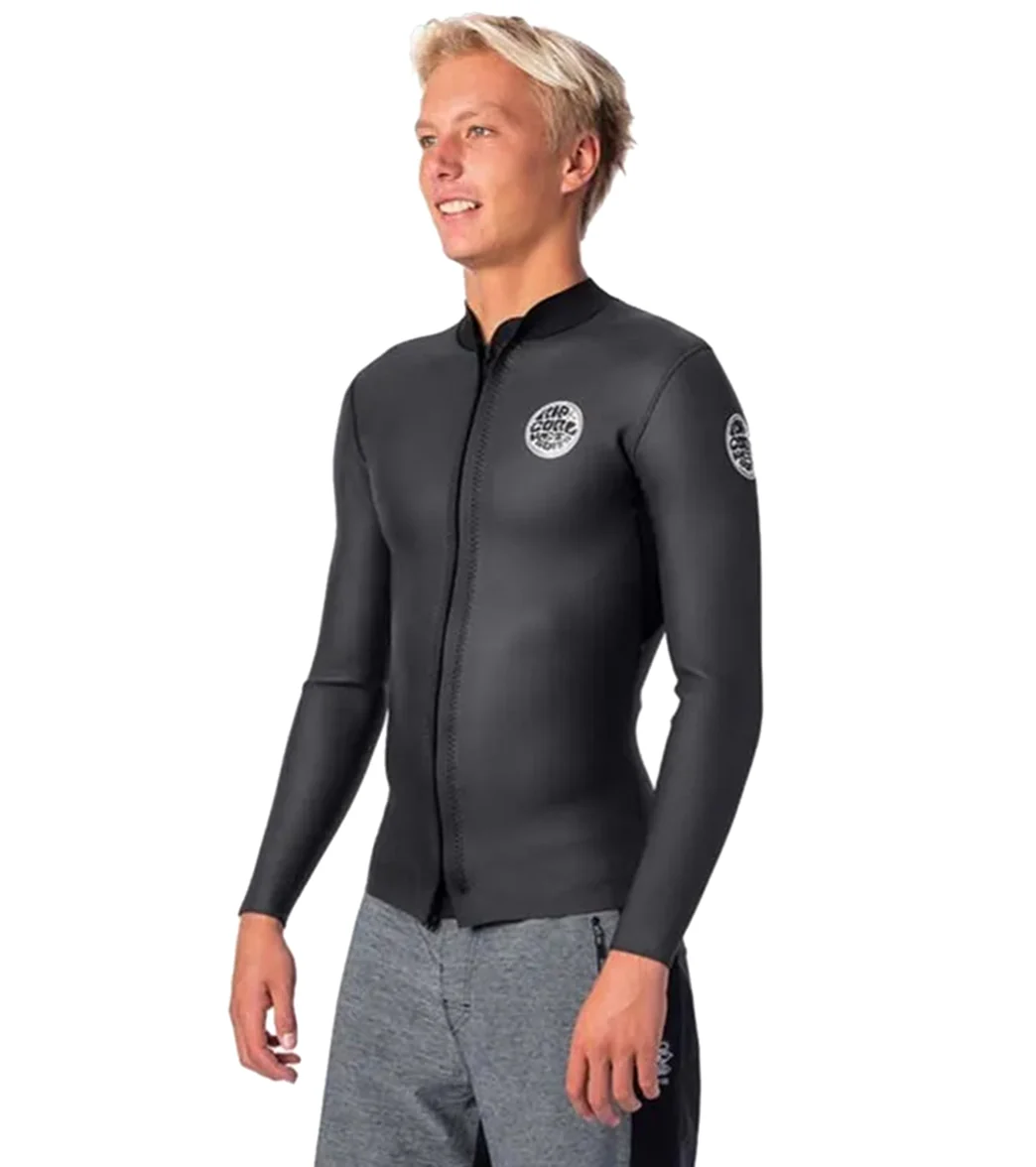 Rip Curl Men's 1.5mm Dawn Patrol Front Zip Wetsuit Jacket - Image 2