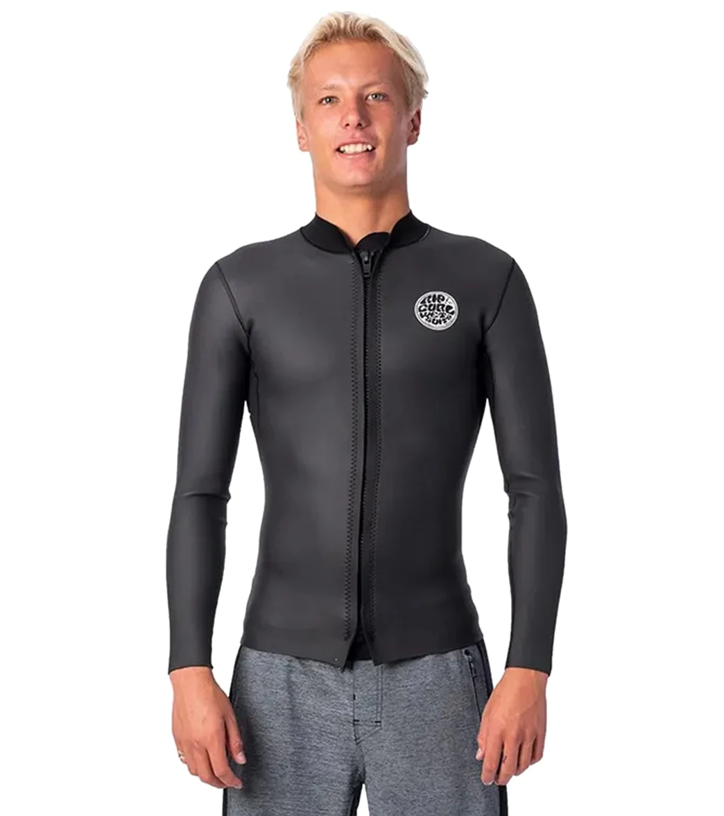 Rip Curl Men's 1.5mm Dawn Patrol Front Zip Wetsuit Jacket - Image 4