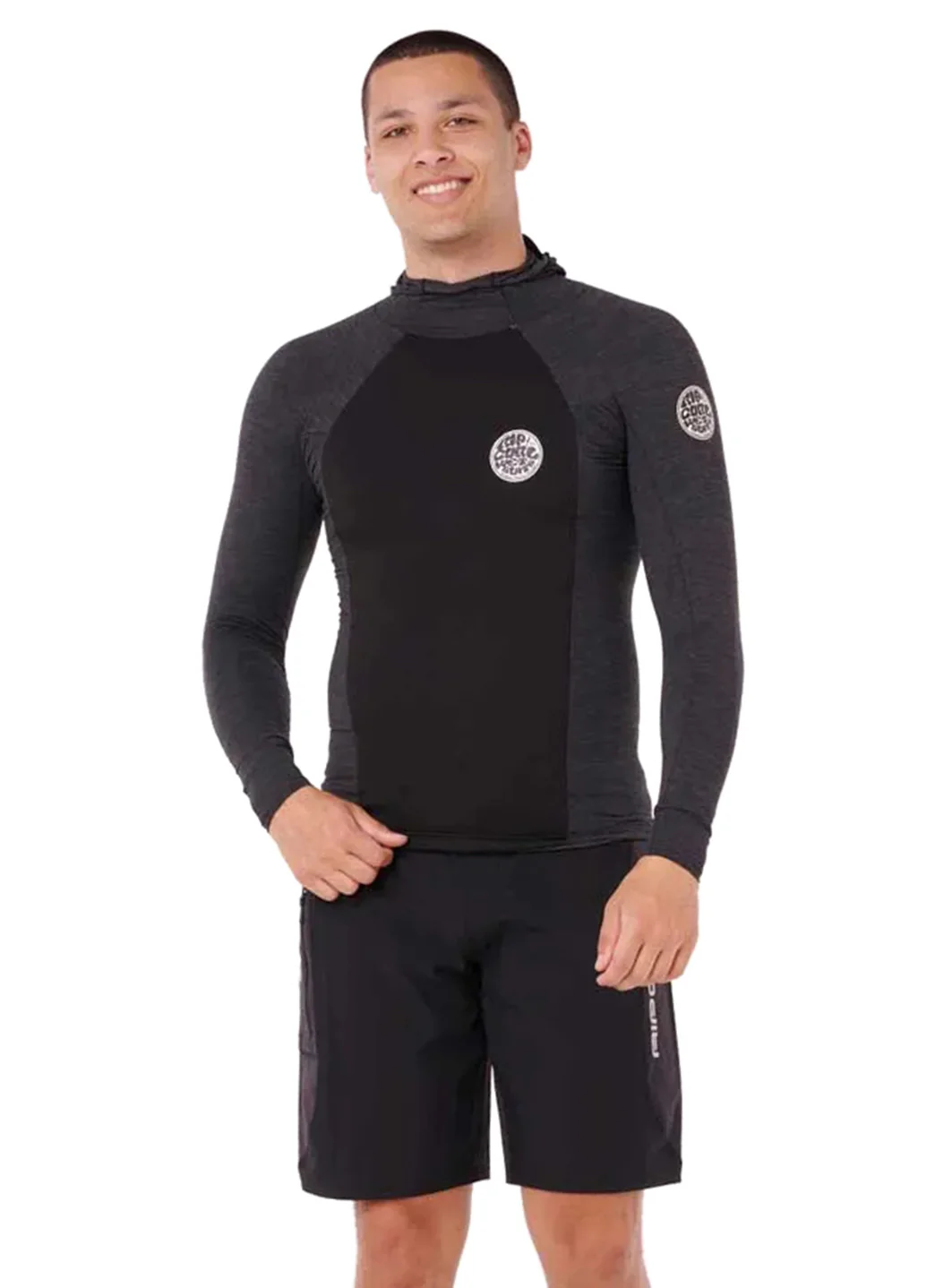 Rip Curl Men's 1.5mm Ultimate Search Long Sleeve Hooded Pullover Wetsuit Top - Image 3