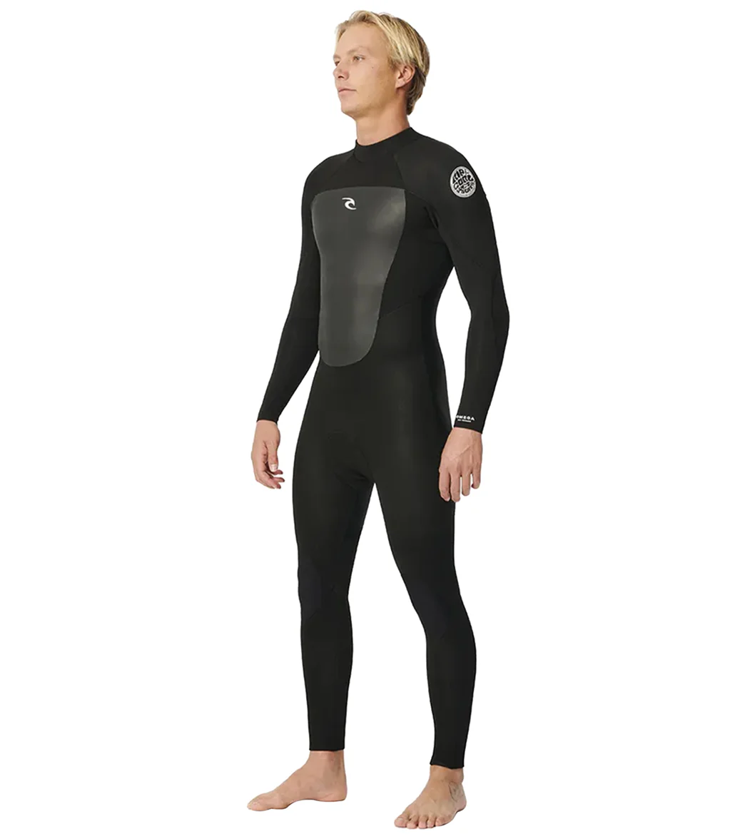 Rip Curl Men's 32mm Omega Back Zip Steamer Fullsuit Wetsuit - Image 4