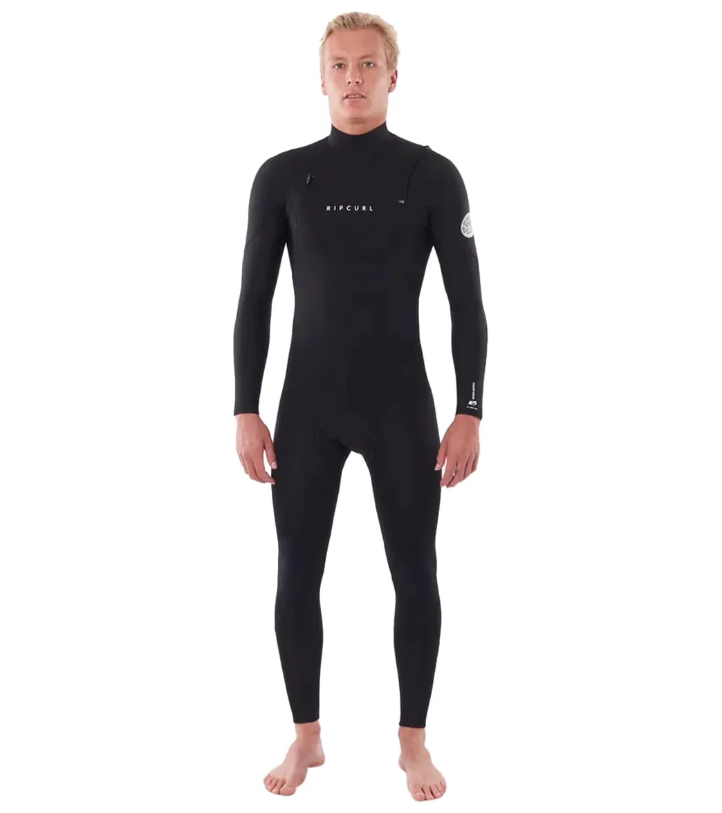 Rip Curl Men's 4/3MM Dawn Patrol Chest Zip Fullsuit Wetsuit - Image 5