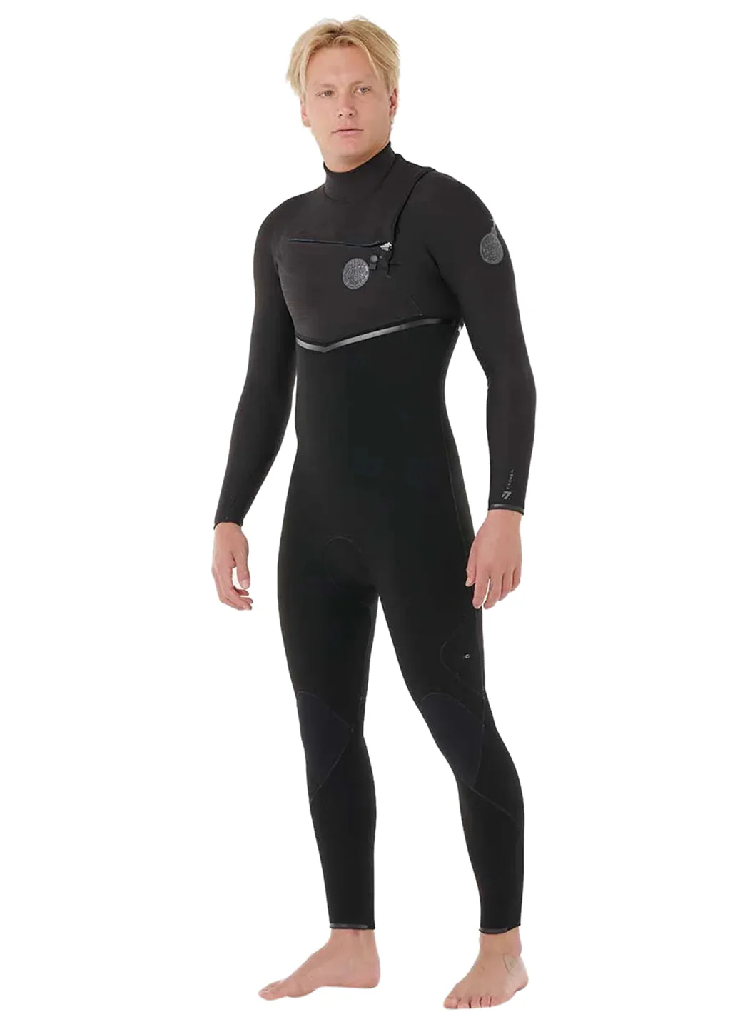 Rip Curl Men's 4/3mm E-Bomb Chest Zip Fullsuit Wetsuit - Image 4