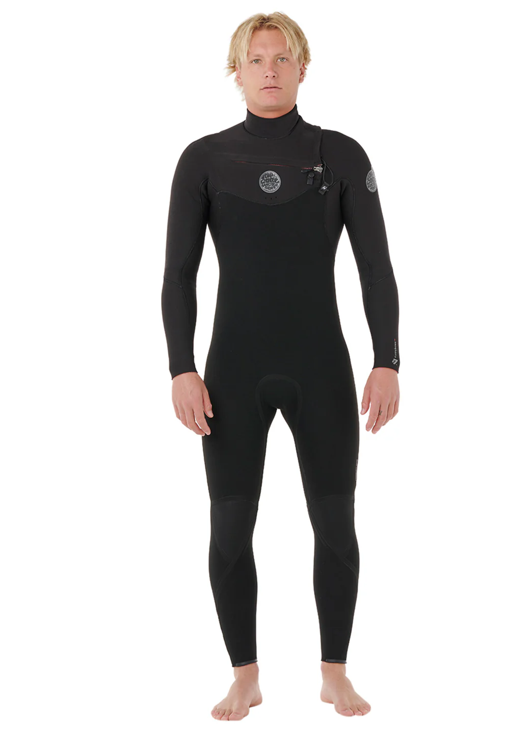 Rip Curl Men's 4/3mm Flashbomb Chest Zip Fullsuit Wetsuit - Image 3