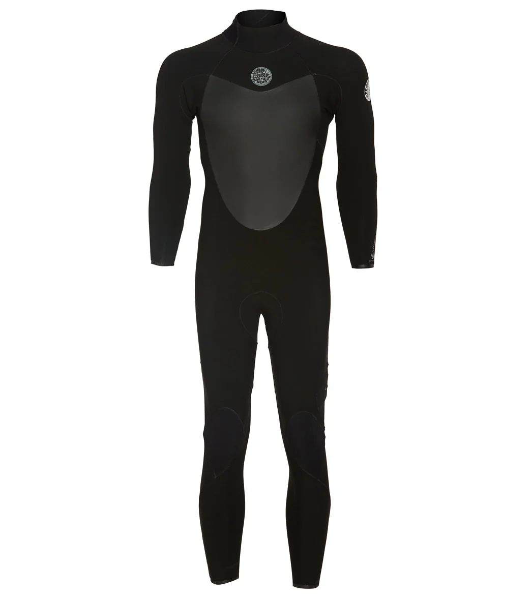 Rip Curl Men's 4/3mm Flashbomb Long Sleeve Back Zip Fullsuit Wetsuit - Image 5