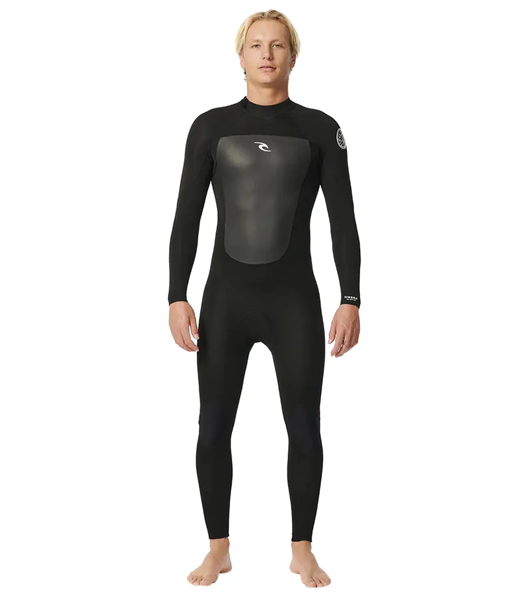 Rip Curl Men's 43mm Omega Back Zip Steamer Fullsuit Wetsuit