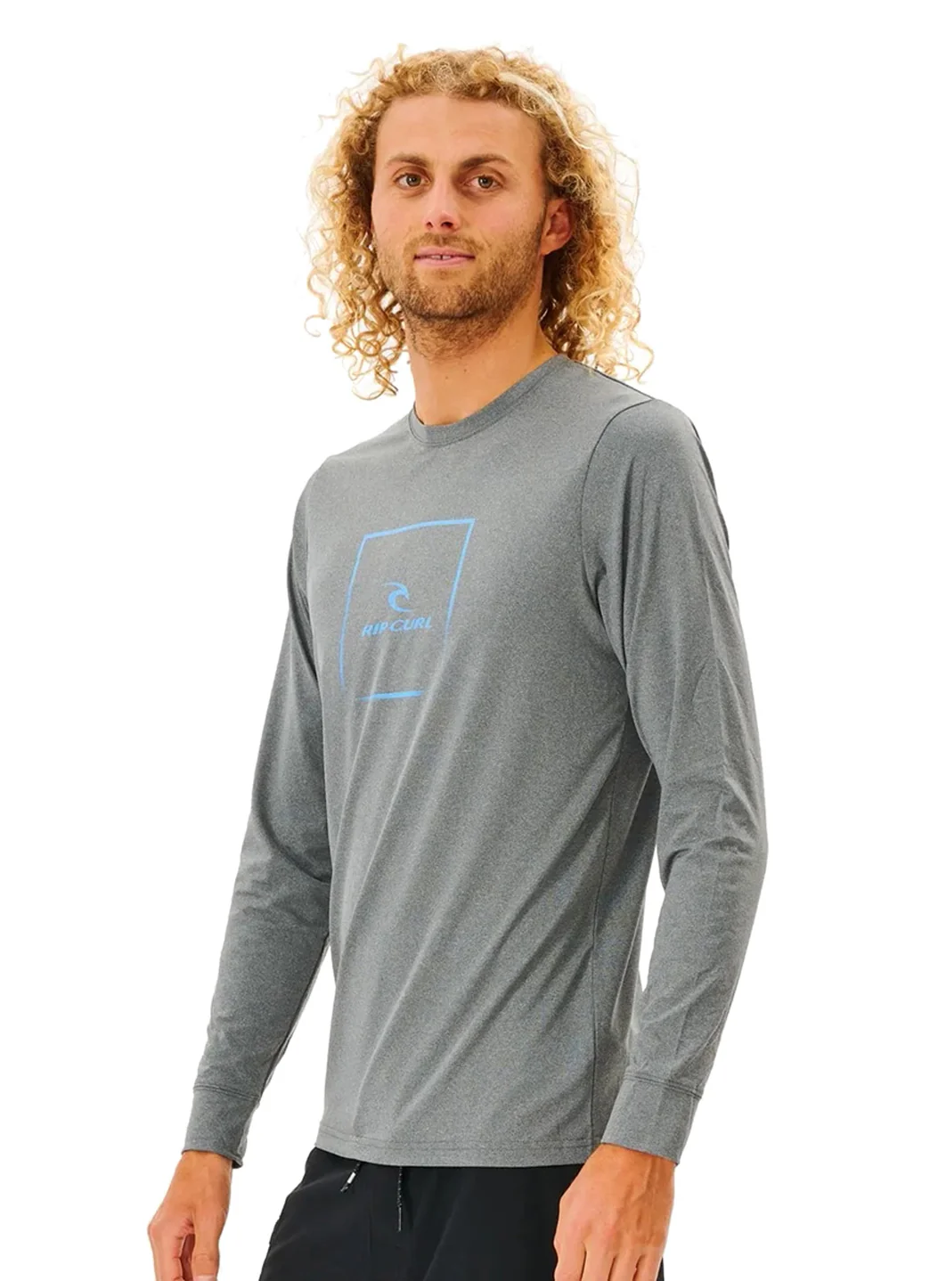 Rip Curl Men's Corp Icon Long Sleeve UPF 50 Surf Shirt - Image 2