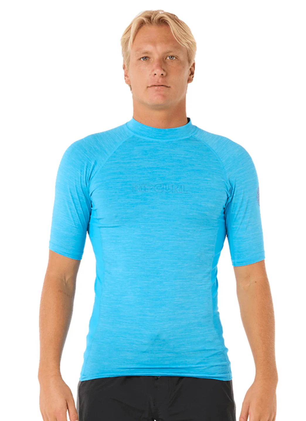 Rip Curl Men's Dawn Patrol UPF Short Sleeve Rash Guard - Image 6