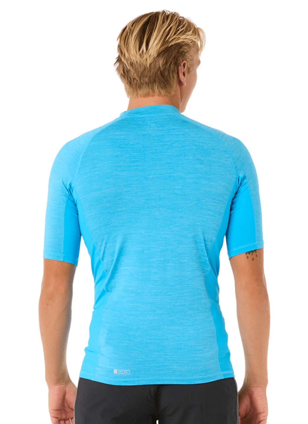 Rip Curl Men's Dawn Patrol UPF Short Sleeve Rash Guard - Image 8
